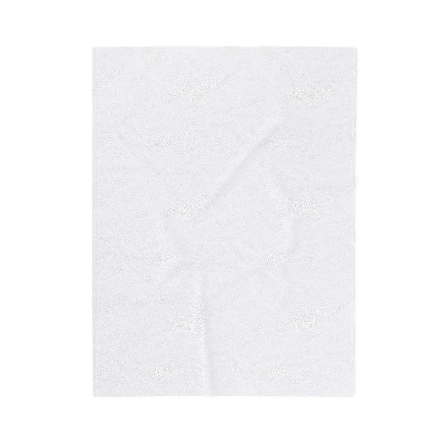 Zen Whimsy Velveteen Plush Blanket