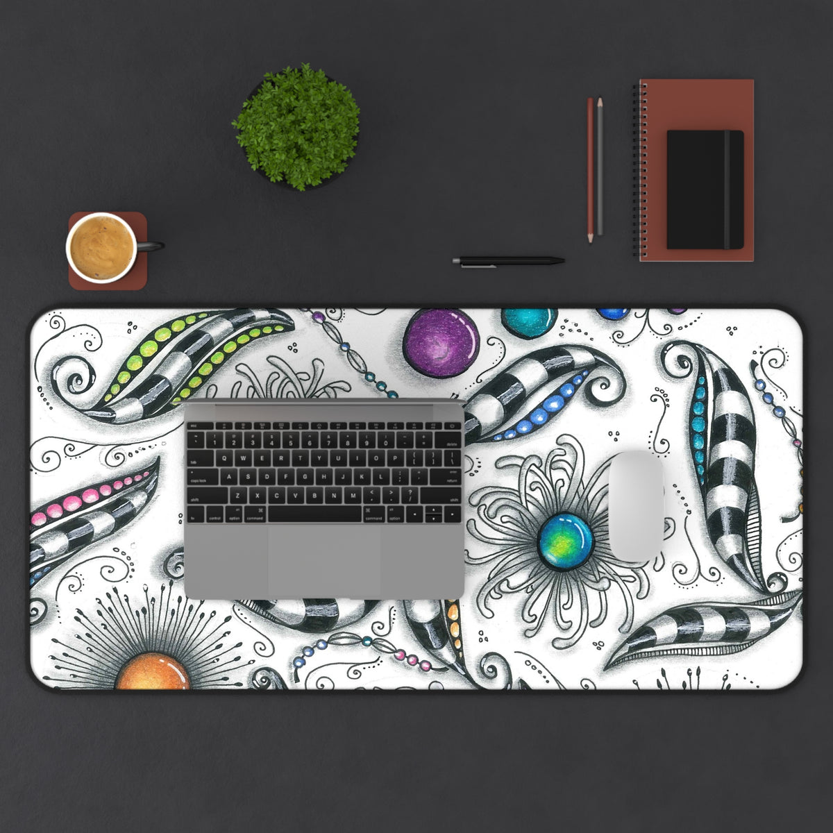 Zen Whimsy Desk Mat