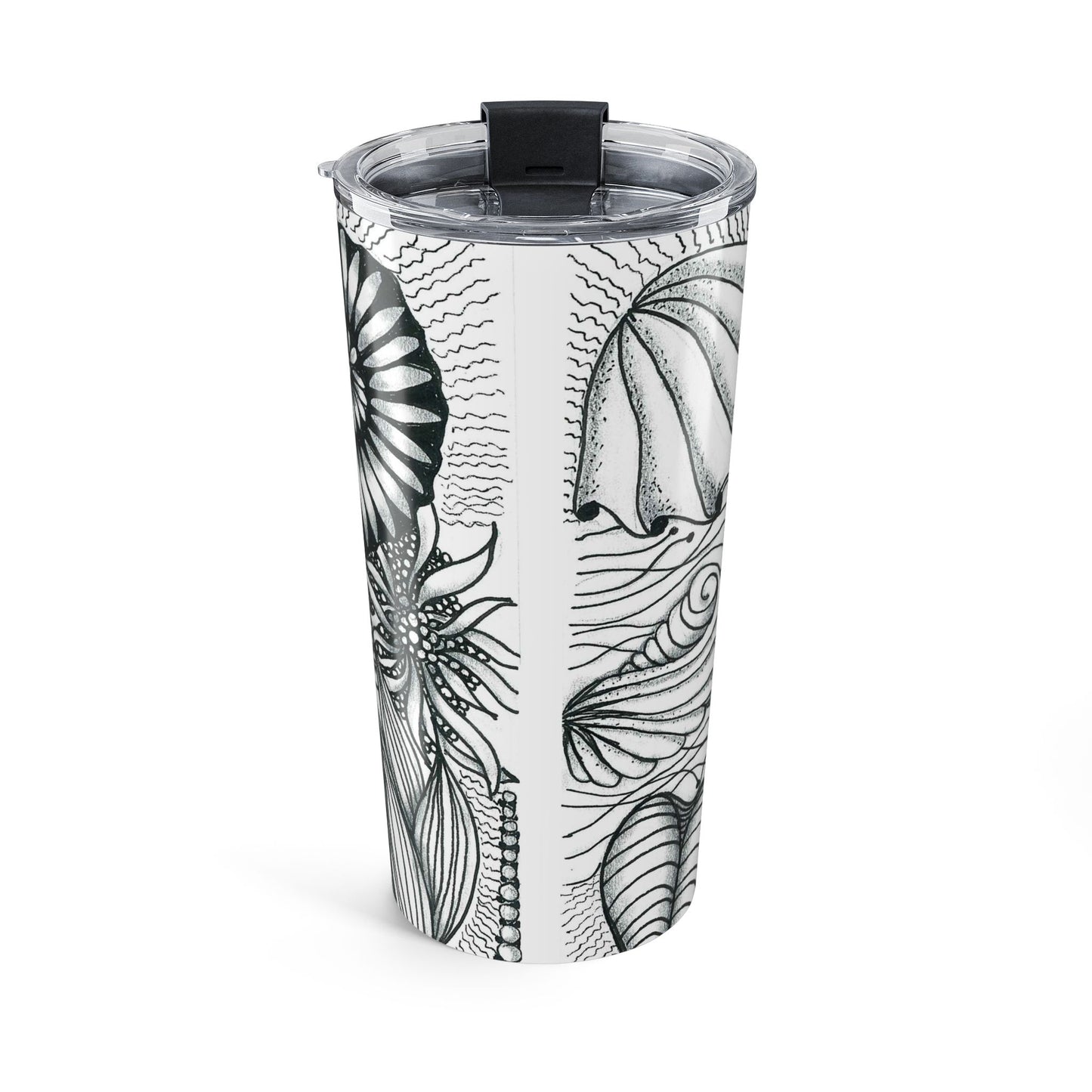 Zentangle Sea Life Tumbler 20oz