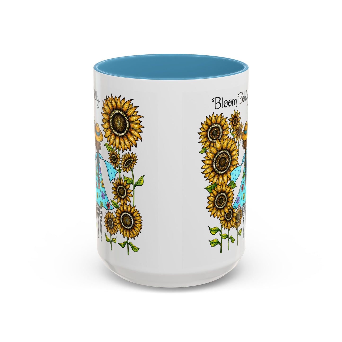 Bloom Boldly Accent Coffee Mug (11, 15oz)
