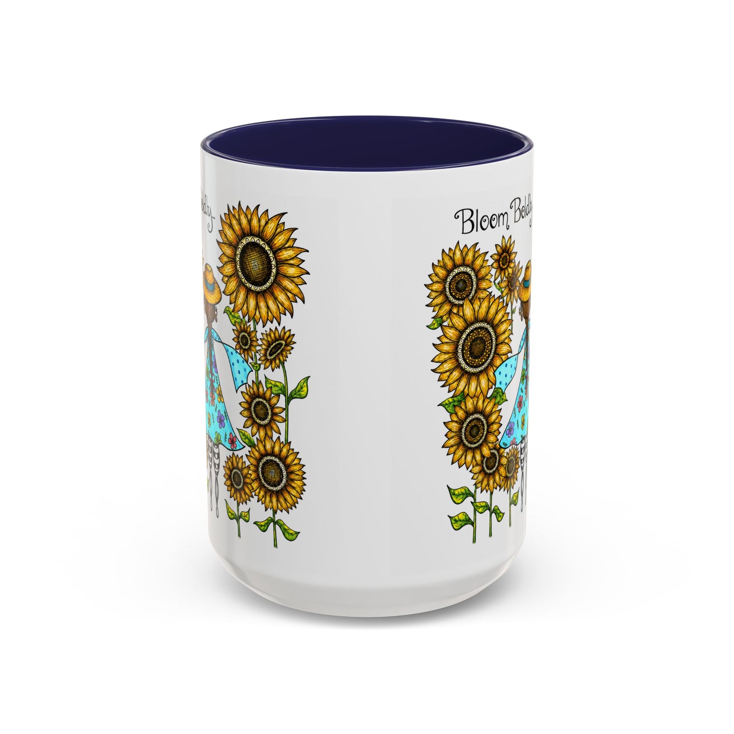 Bloom Boldly Accent Coffee Mug (11, 15oz)
