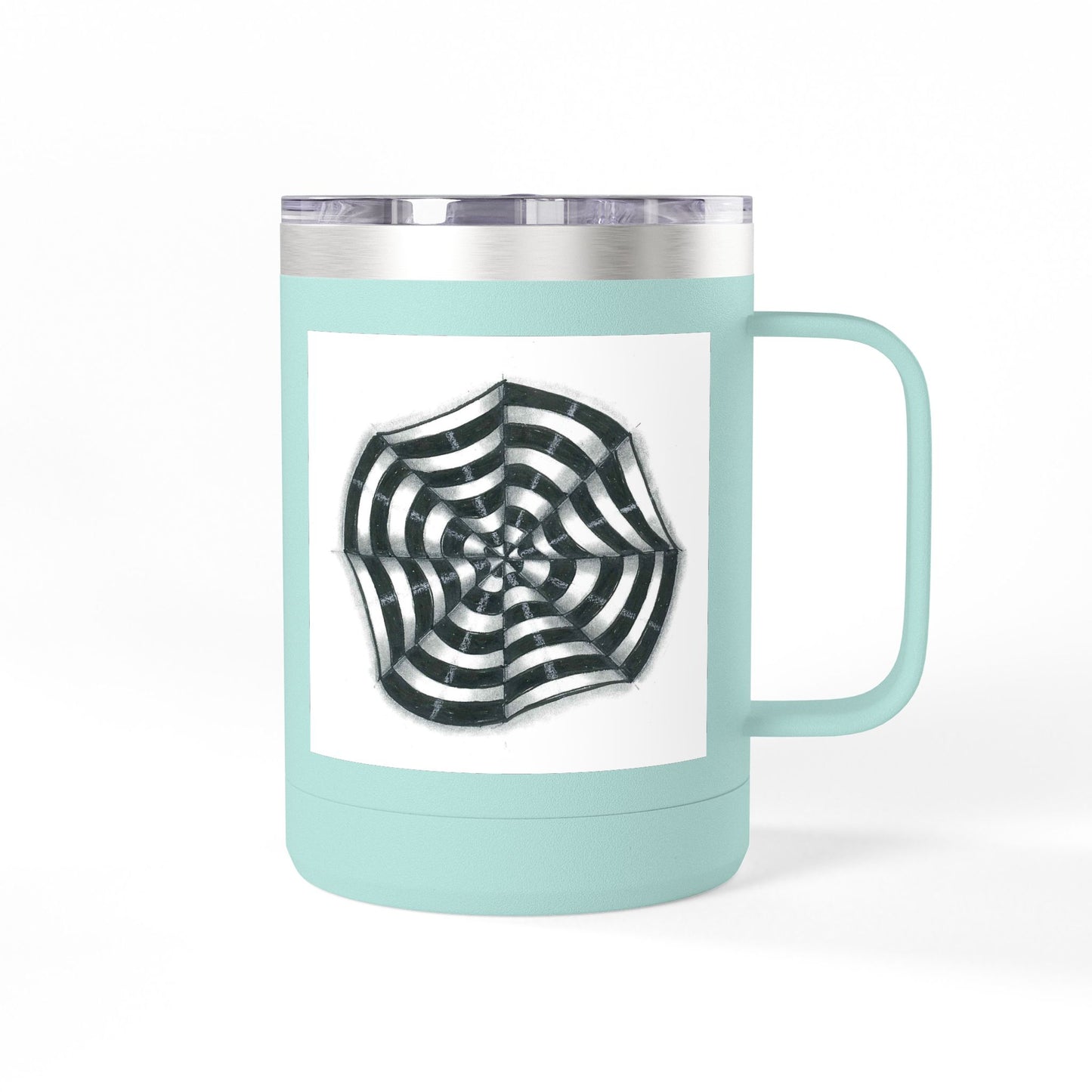 Illusion Coffee Mug Tumbler, 15oz