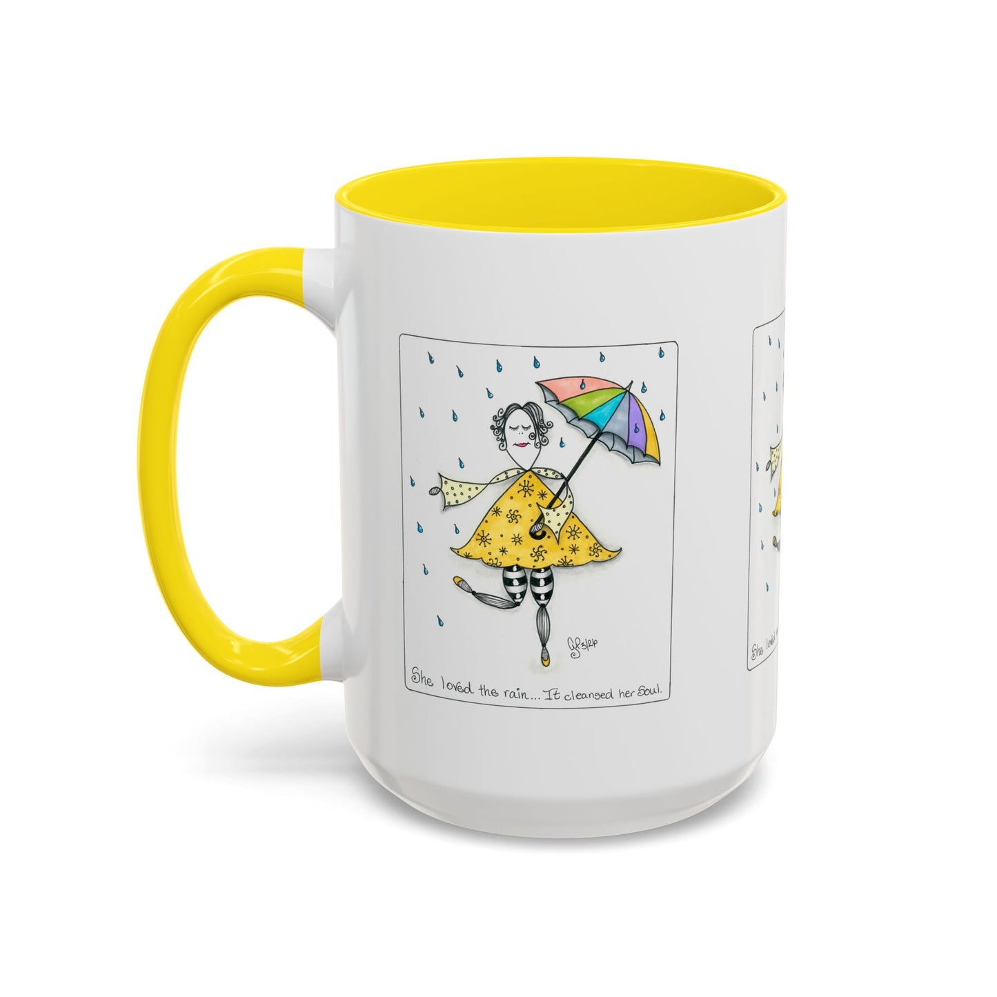 The Rain Cleansed Her Soul Coffee Mug (11, 15oz)