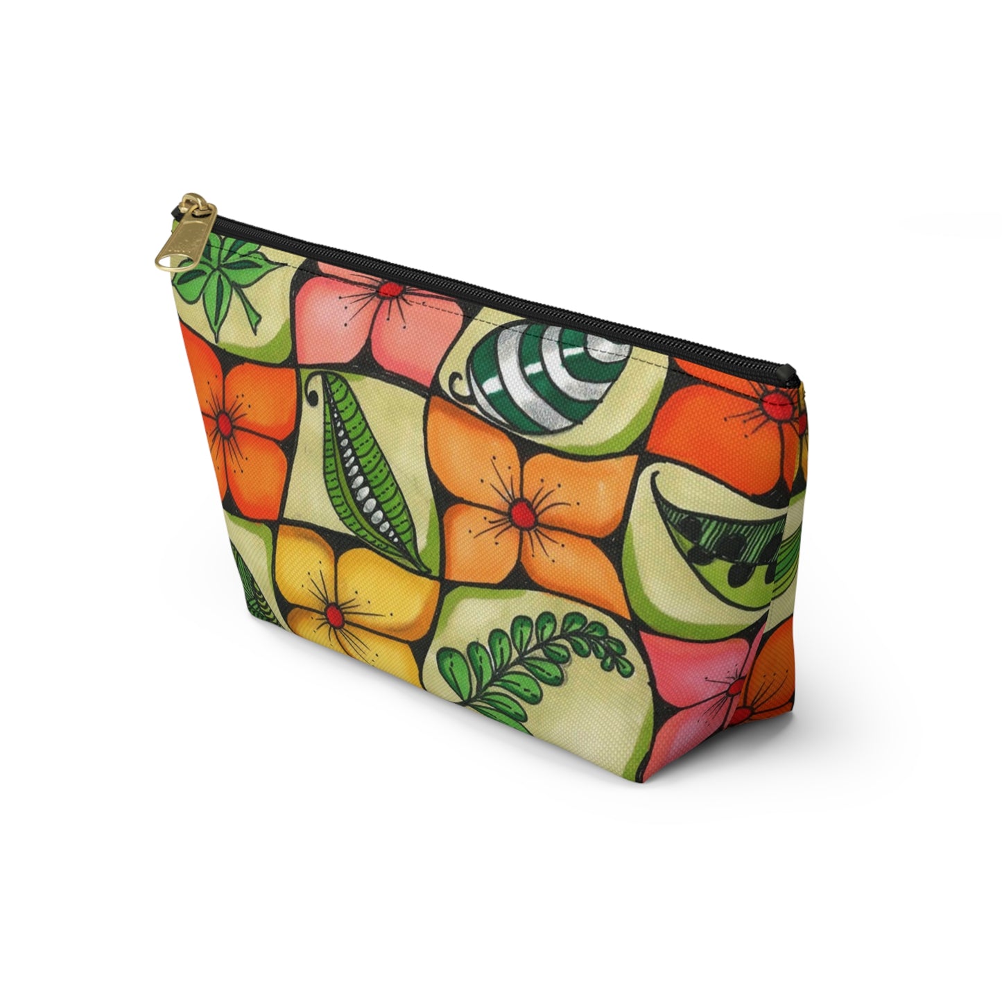 All-Over Flower Acessory Pouch