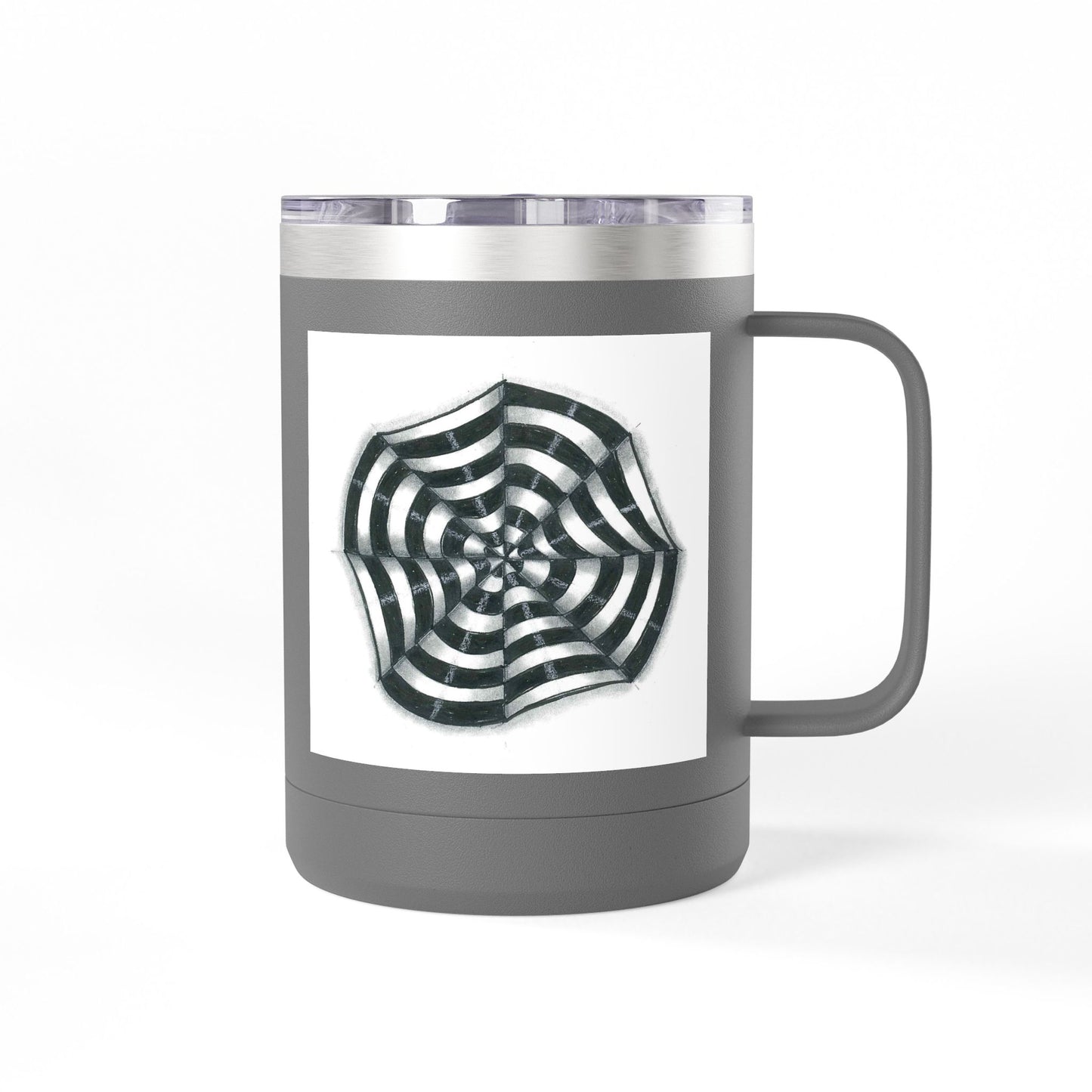 Illusion Coffee Mug Tumbler, 15oz