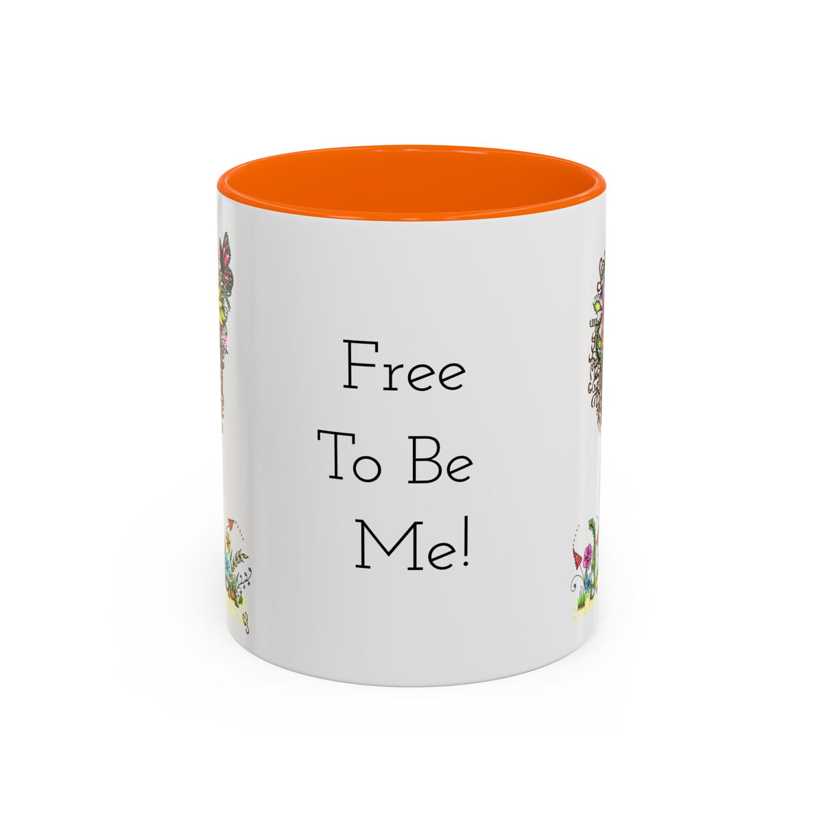 Free To Be Me! Accent Coffee Mug (11, 15oz)