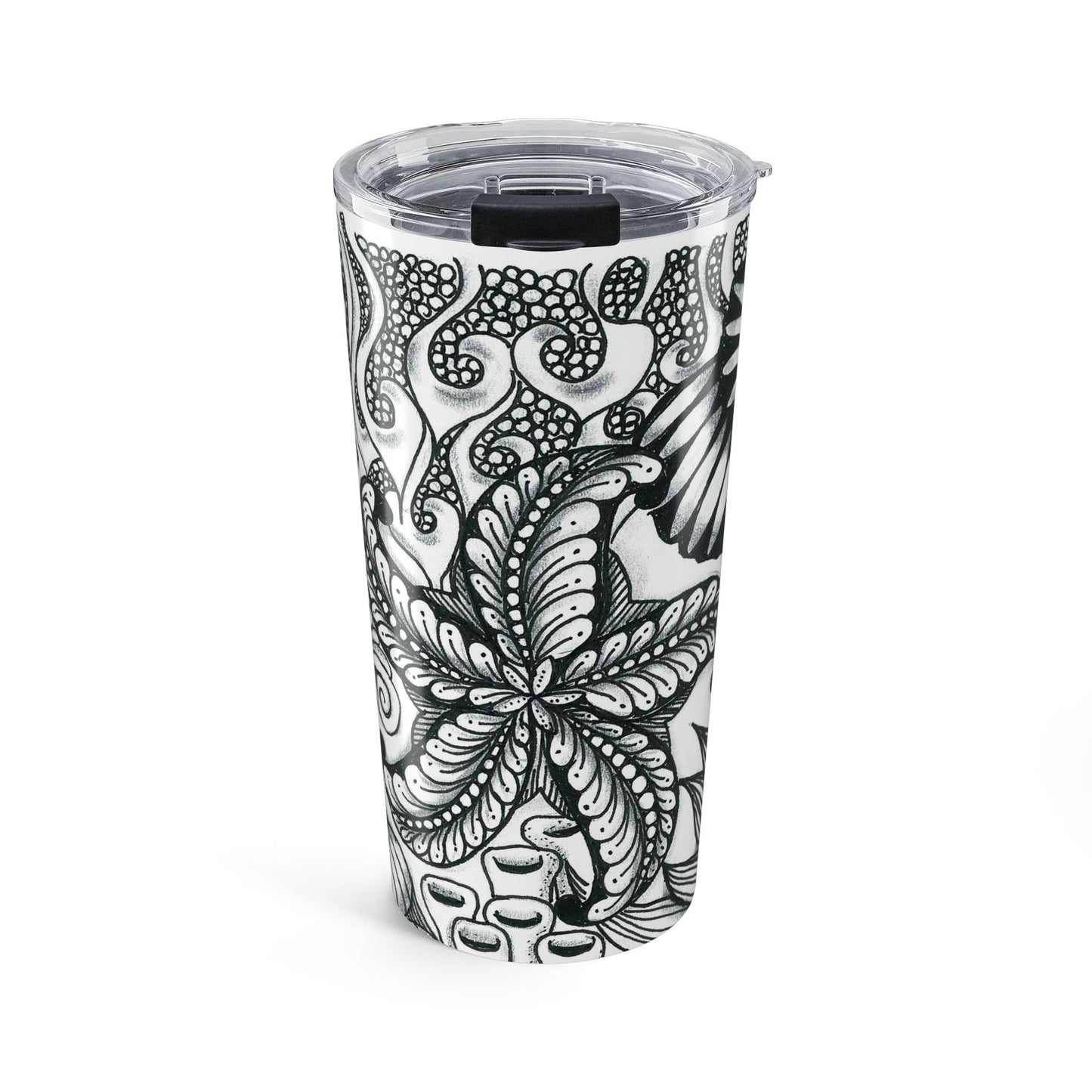 Zentangle Sea Life Tumbler 20oz