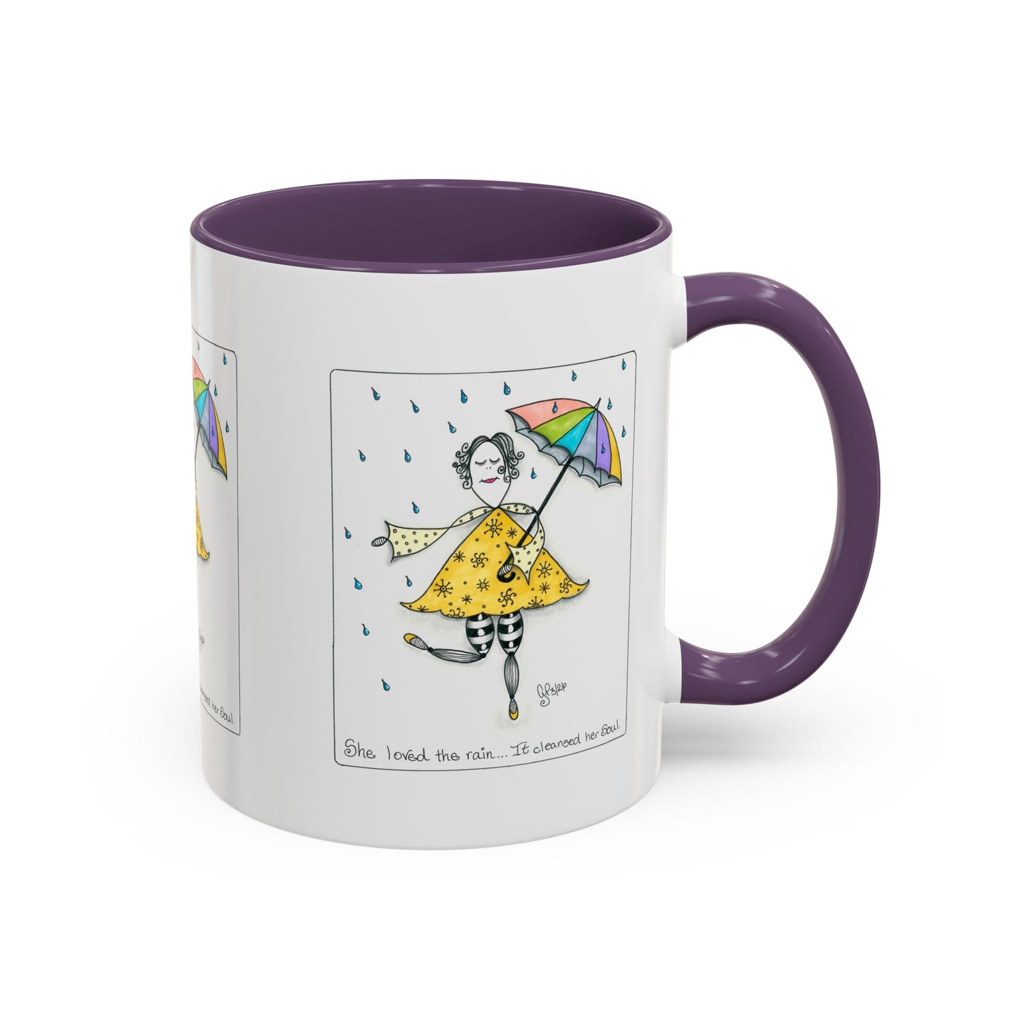 The Rain Cleansed Her Soul Coffee Mug (11, 15oz)