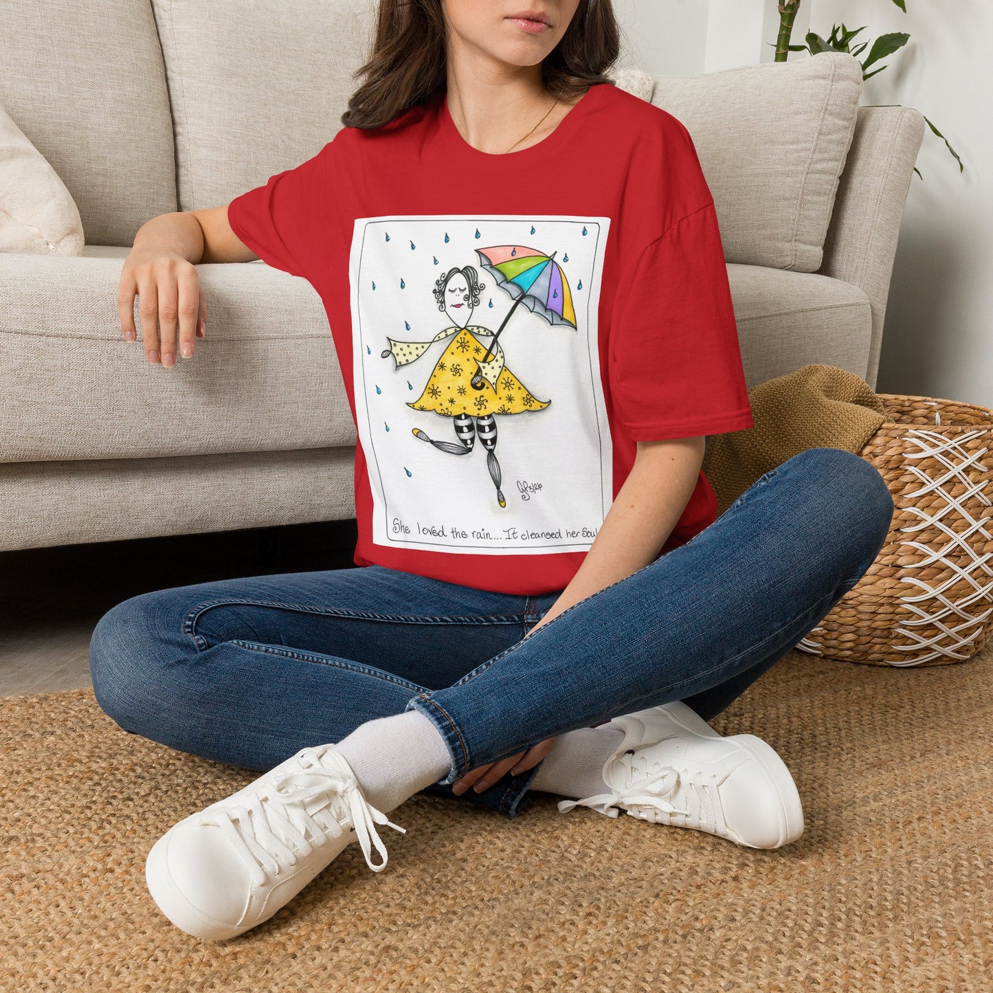 The Rain Cleansed Her Soul Softstyle T-Shirt