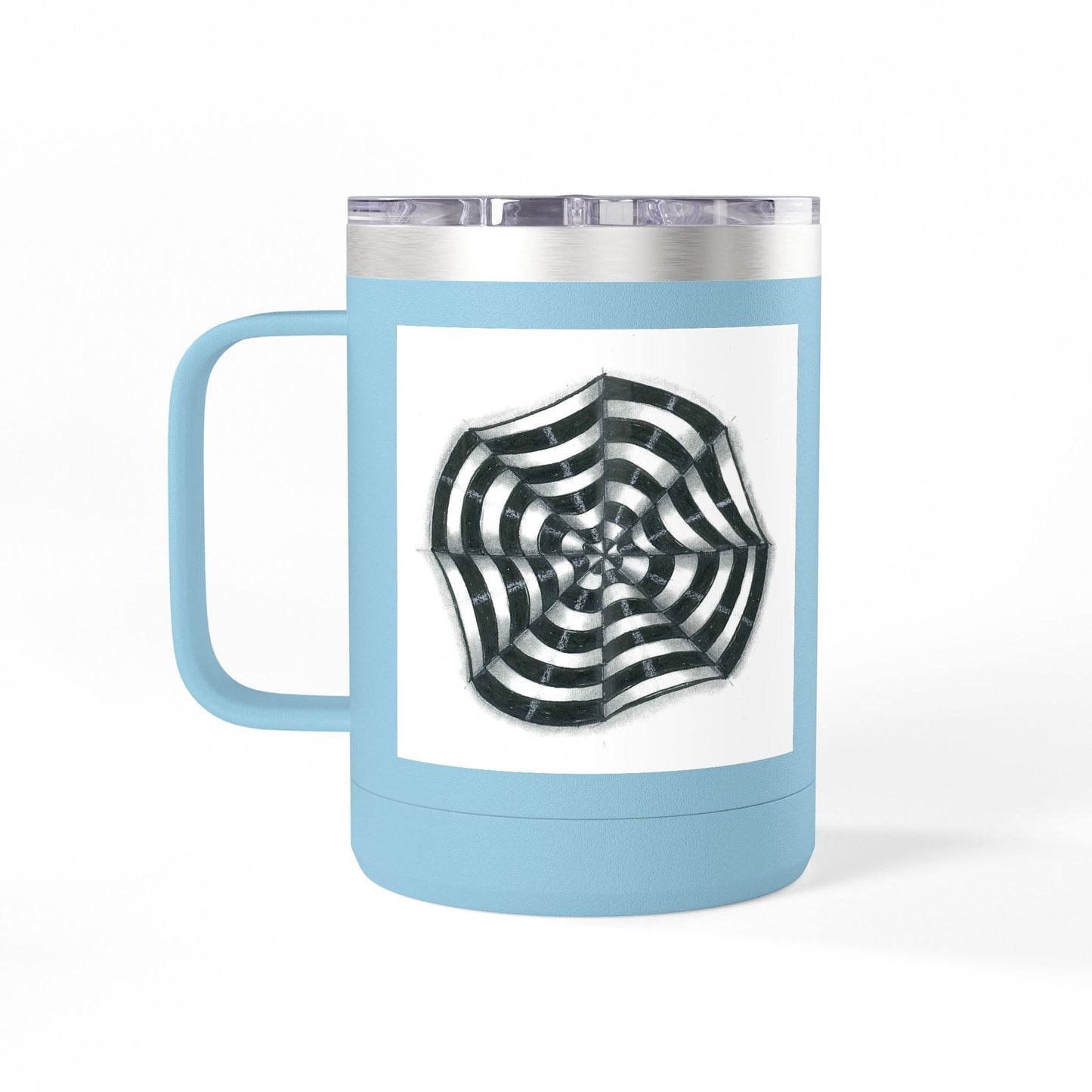Illusion Coffee Mug Tumbler, 15oz