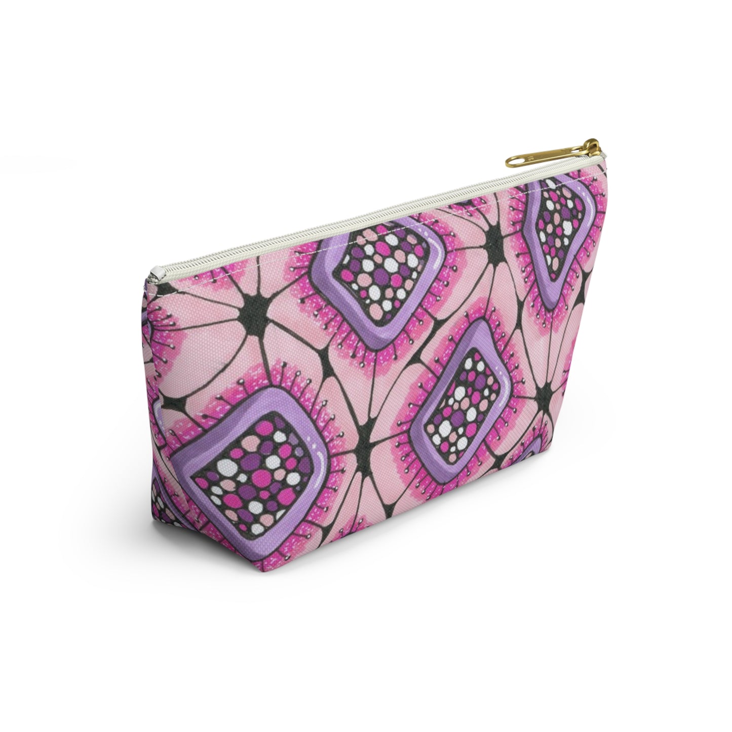 Punchy Pink Pouch w T-bottom