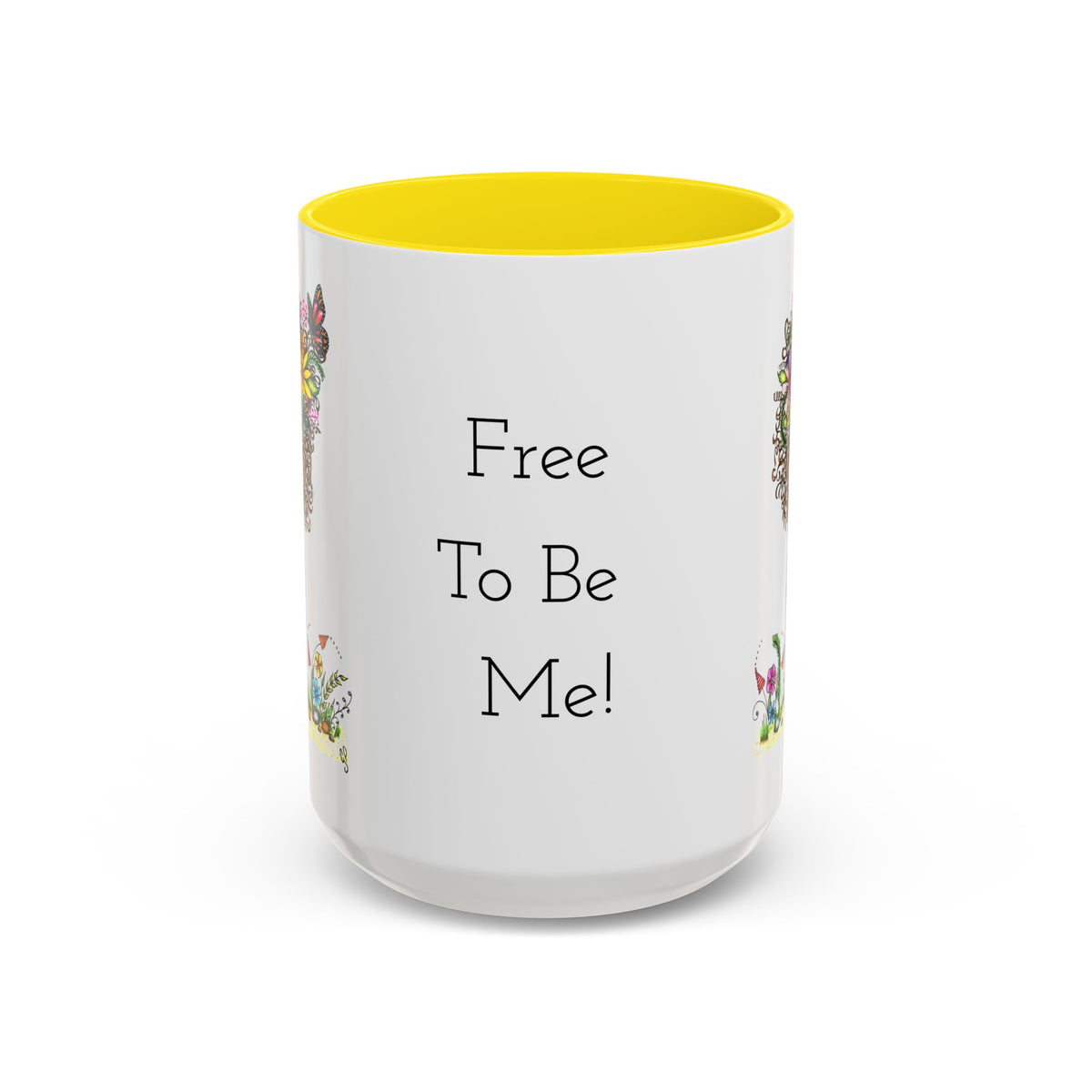 Free To Be Me! Accent Coffee Mug (11, 15oz)