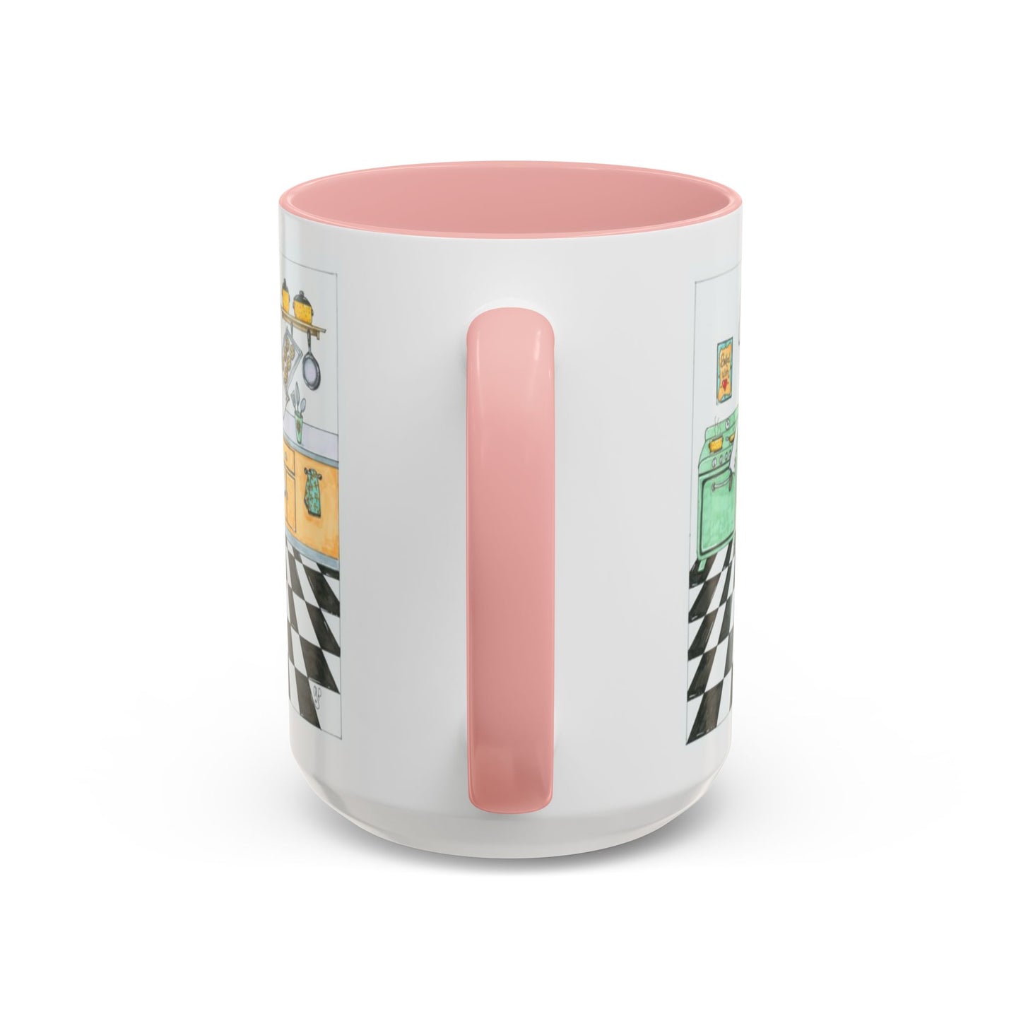 She Bakes! Accent Coffee Mug (11, 15oz)