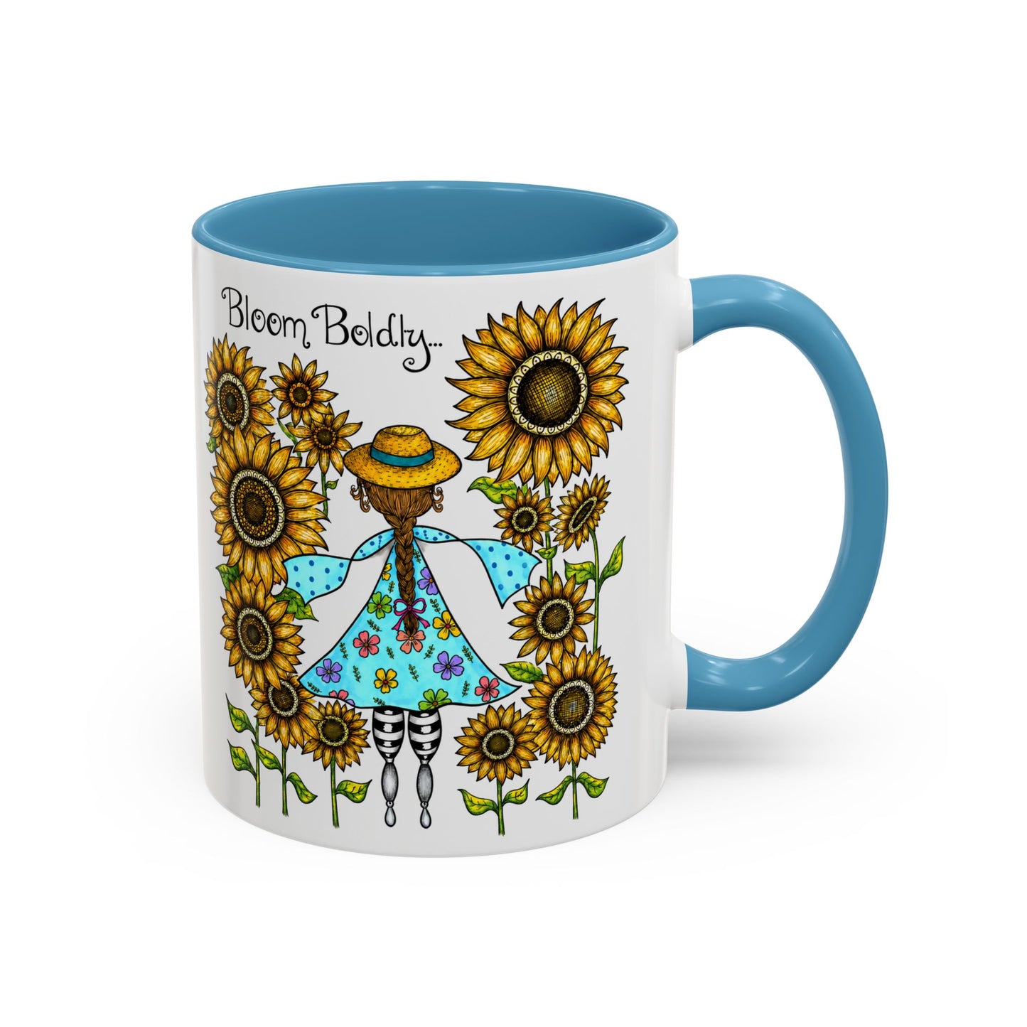Bloom Boldly Accent Coffee Mug (11, 15oz)