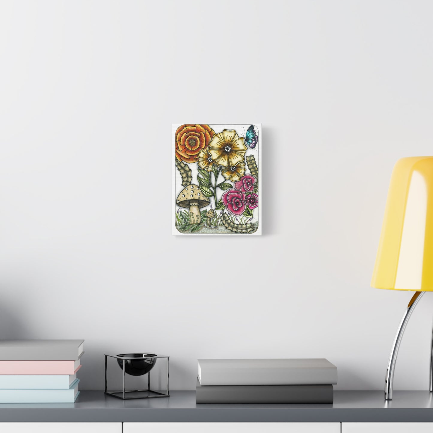 Wild Flowers Matte Canvas