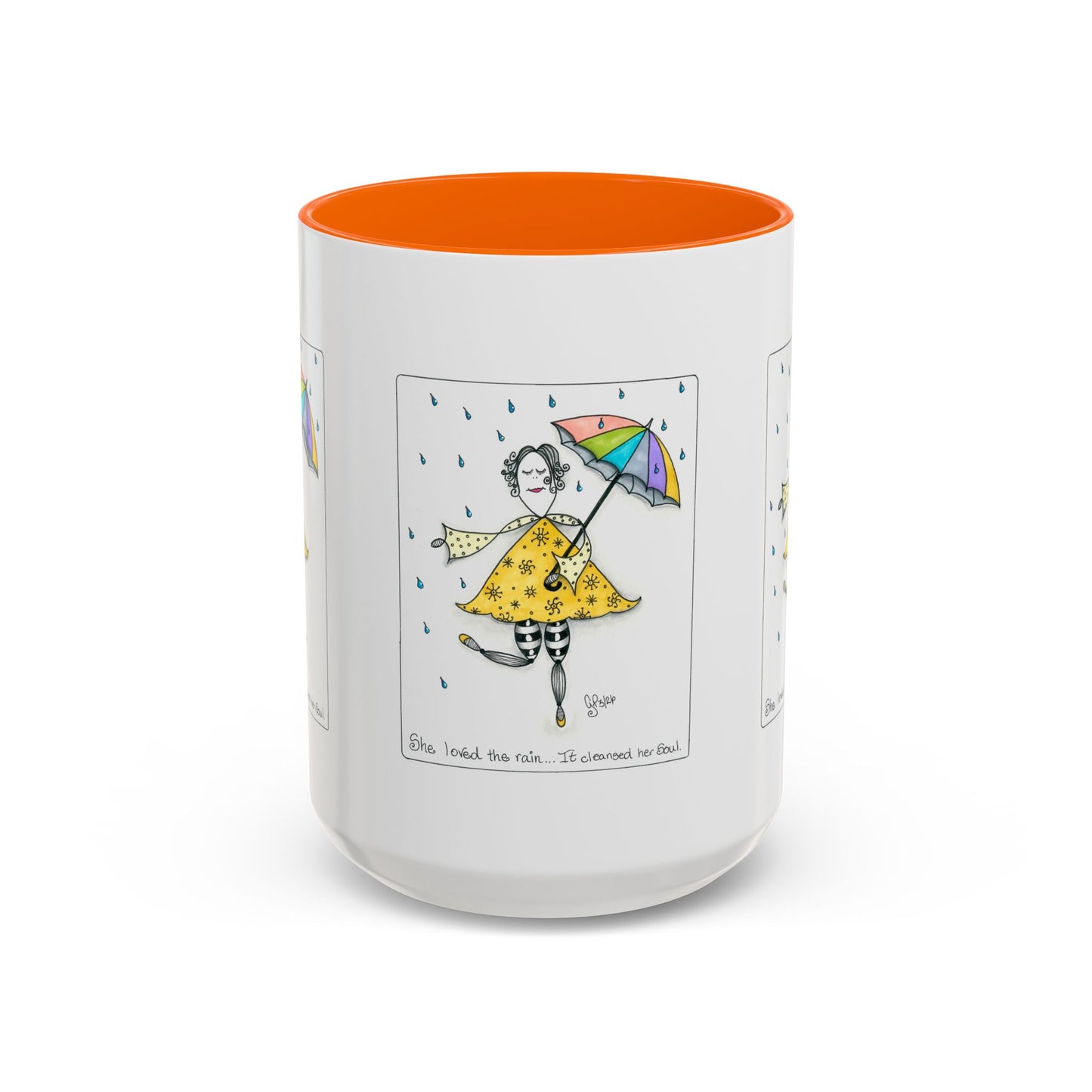 The Rain Cleansed Her Soul Coffee Mug (11, 15oz)