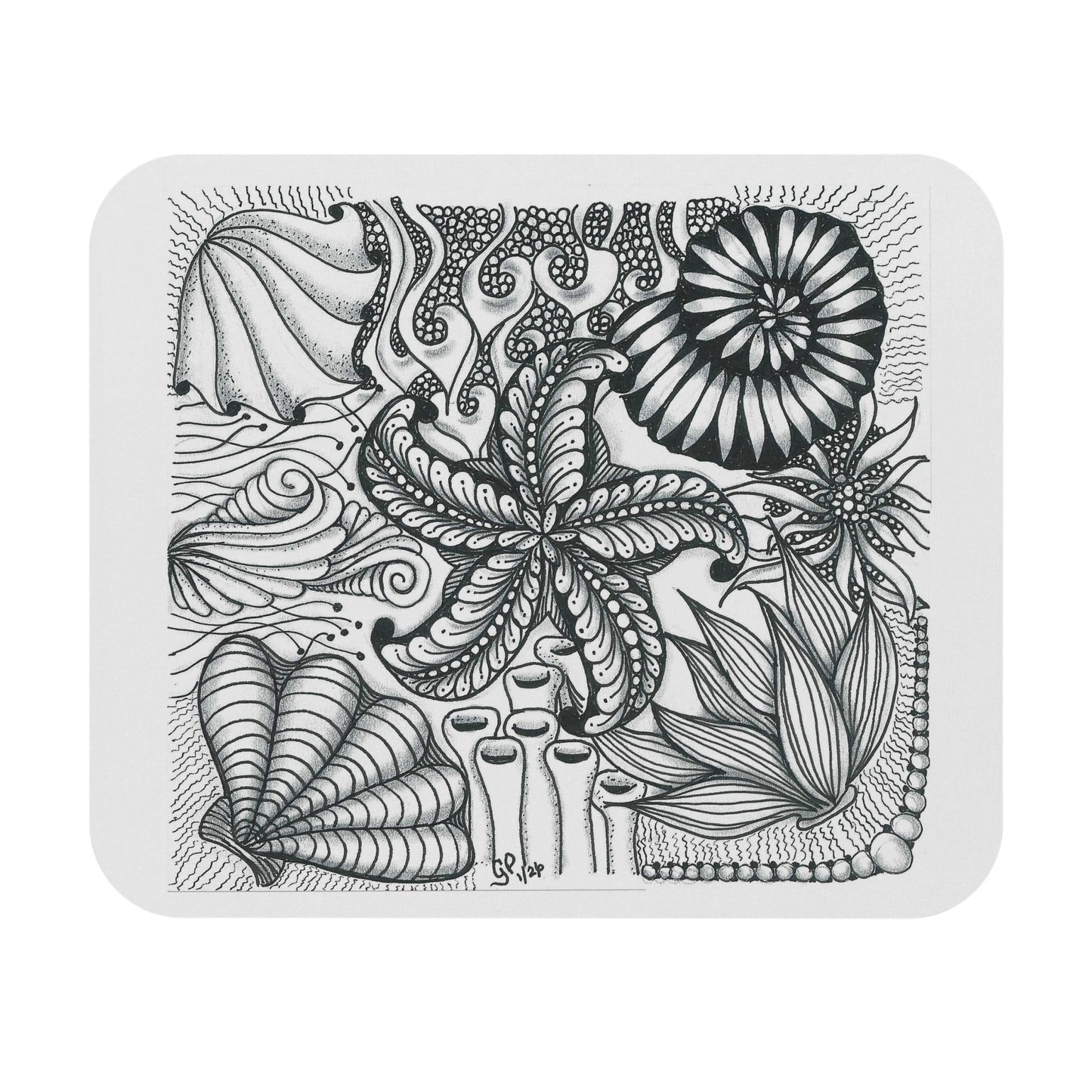 Sea Life Mouse Pad (Rectangle)