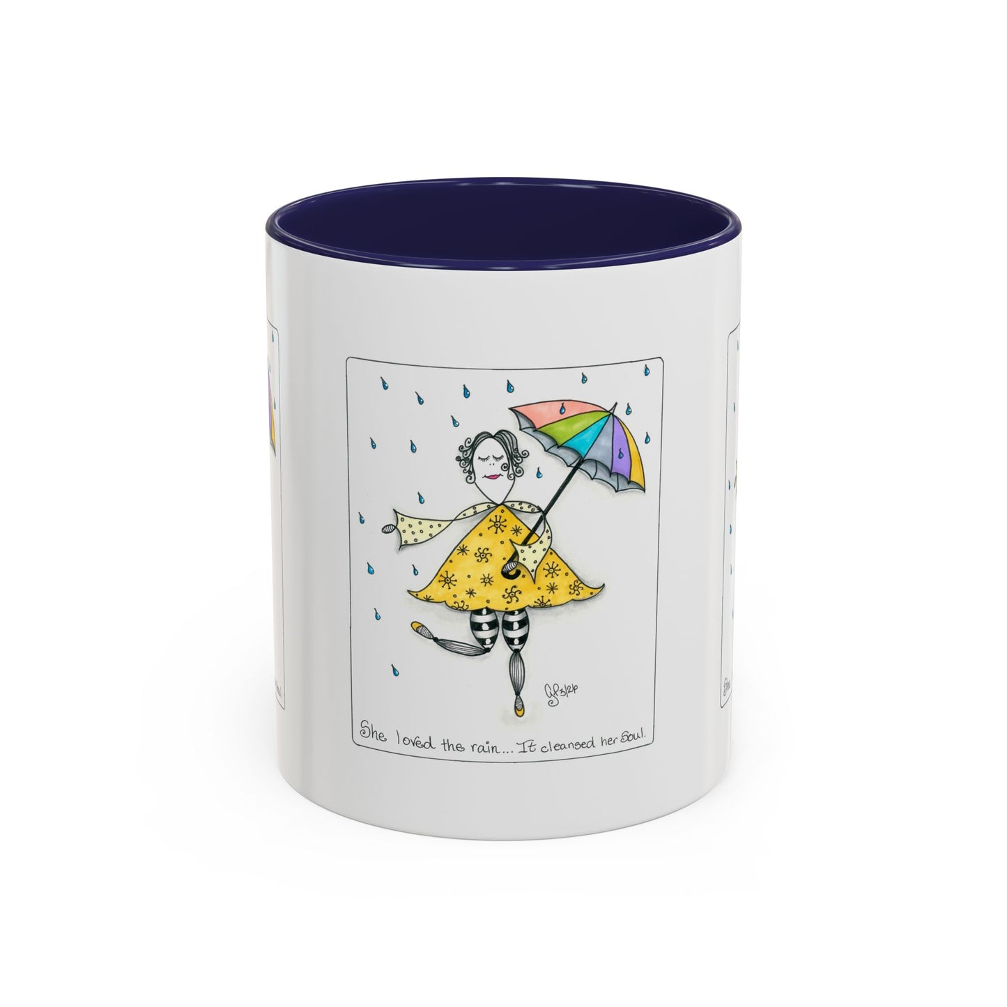 The Rain Cleansed Her Soul Coffee Mug (11, 15oz)