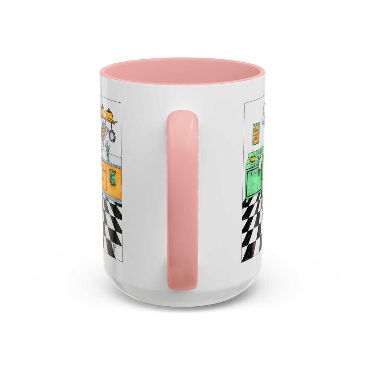 She Bakes! Accent Coffee Mug (11, 15oz)
