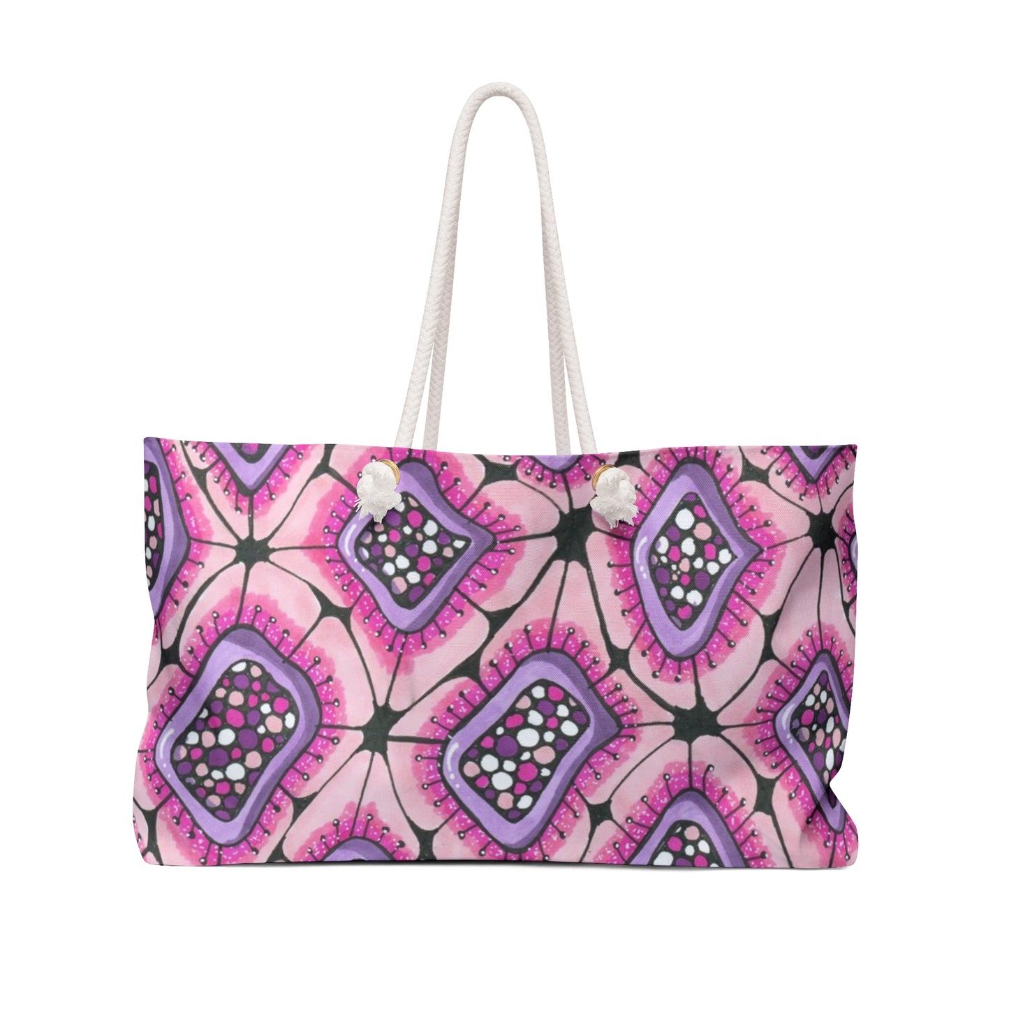 Punchy Pink Weekender Bag