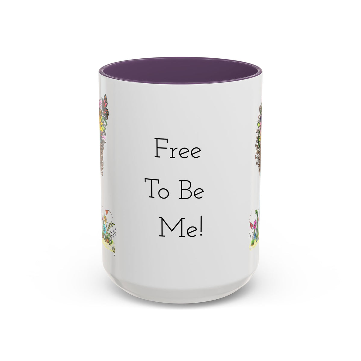 Free To Be Me! Accent Coffee Mug (11, 15oz)