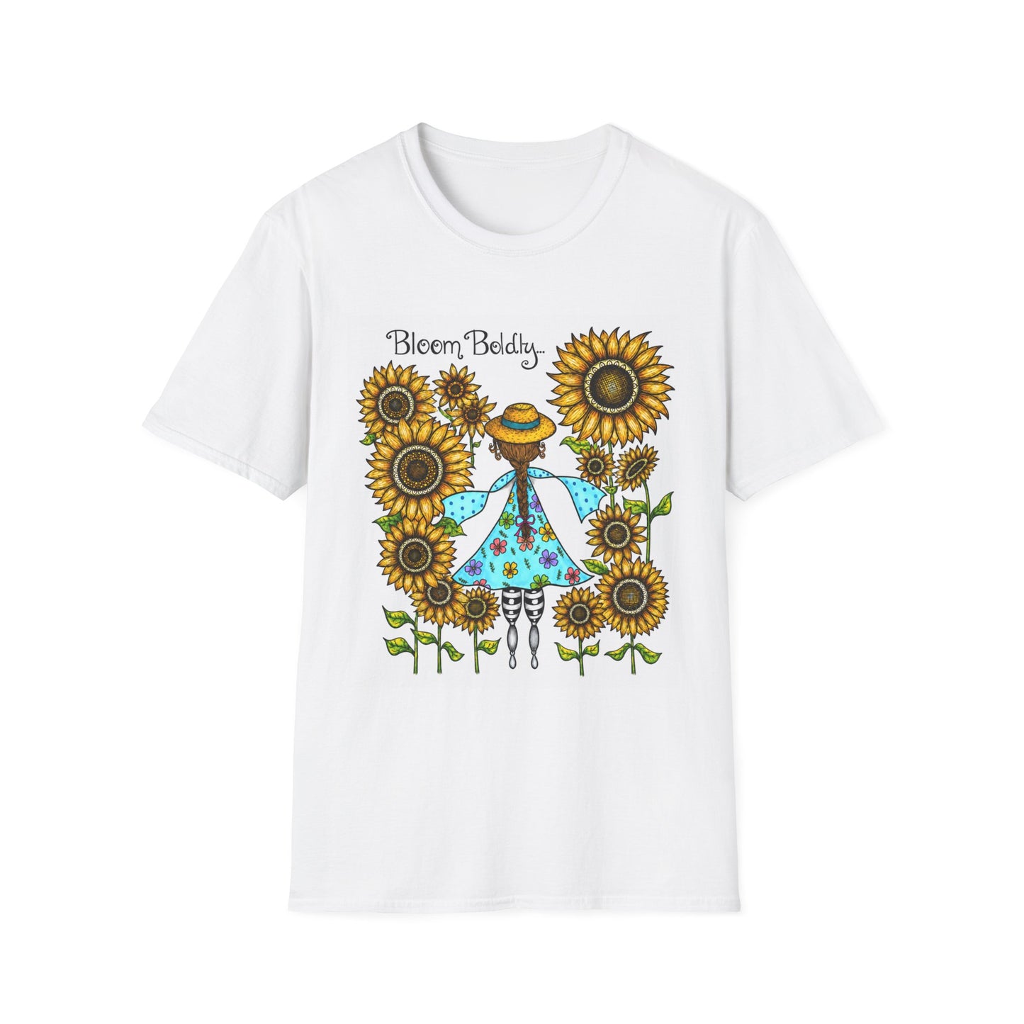 Bloom Boldly Unisex Softstyle T-Shirt