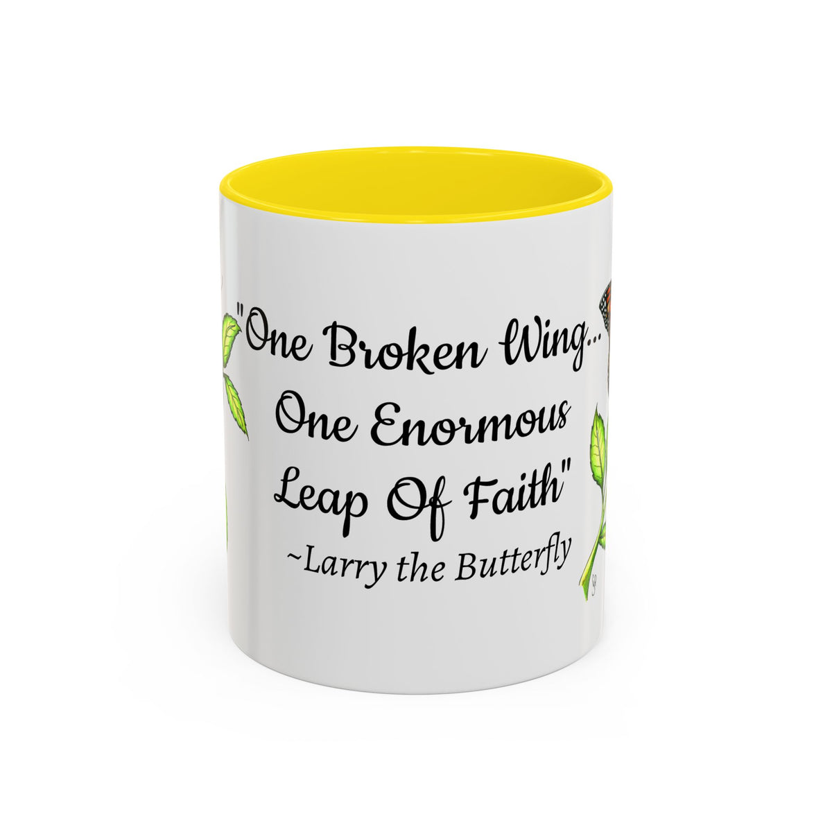 Larry The Butterfly Coffee Mug (11, 15oz)