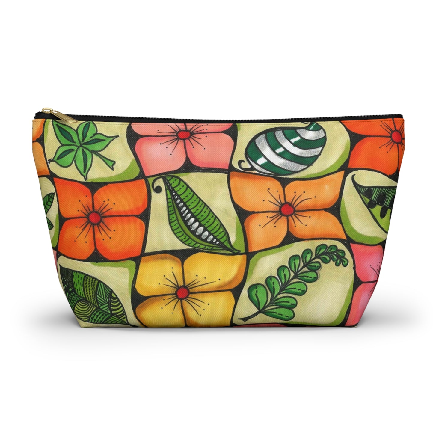 All-Over Flower Acessory Pouch