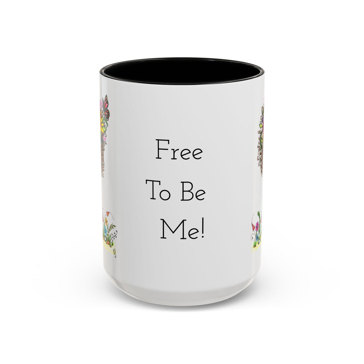 Free To Be Me! Accent Coffee Mug (11, 15oz)