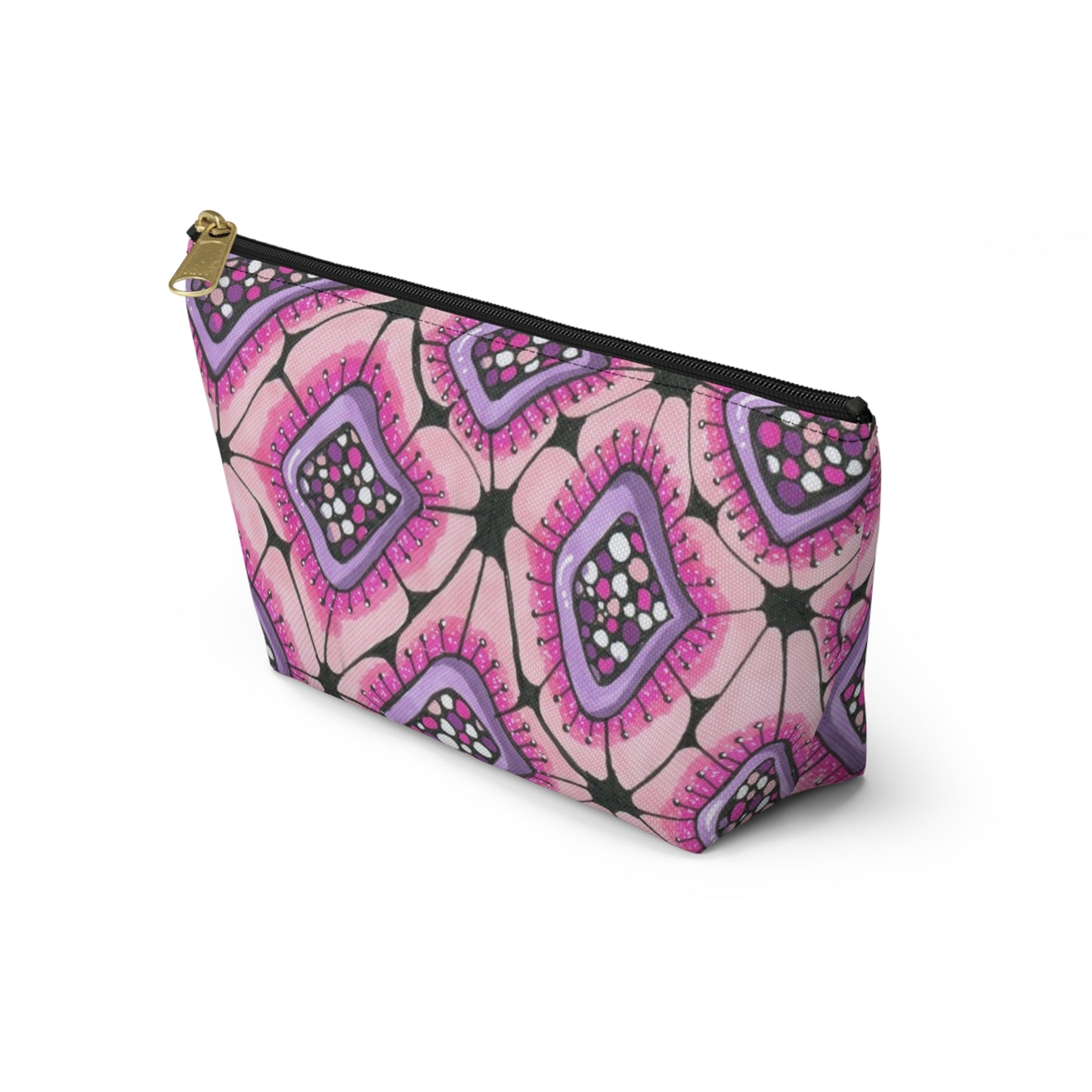 Punchy Pink Pouch w T-bottom