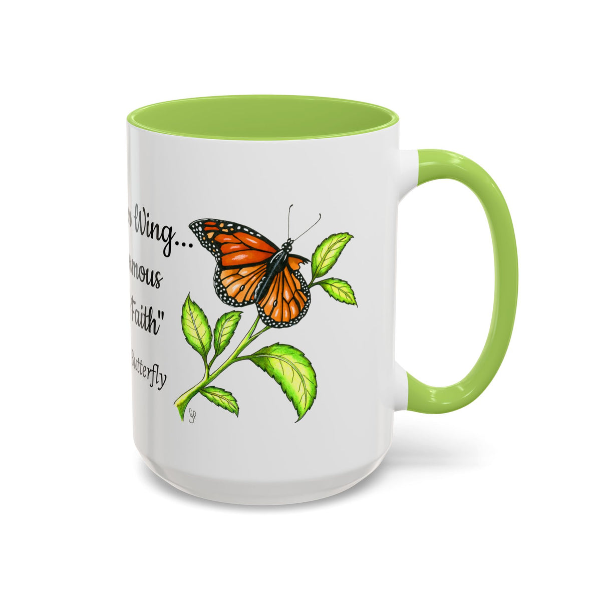 Larry The Butterfly Coffee Mug (11, 15oz)