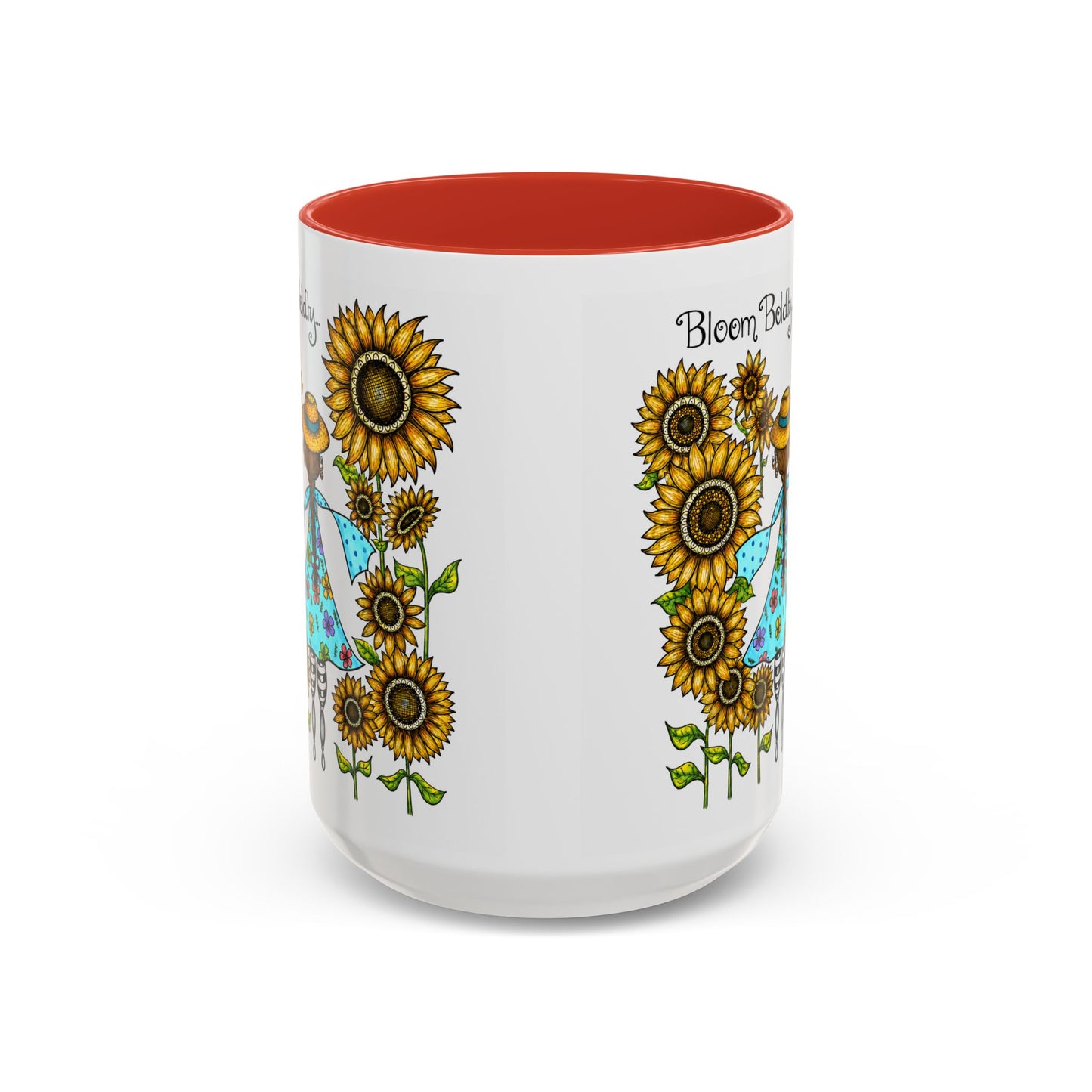 Bloom Boldly Accent Coffee Mug (11, 15oz)