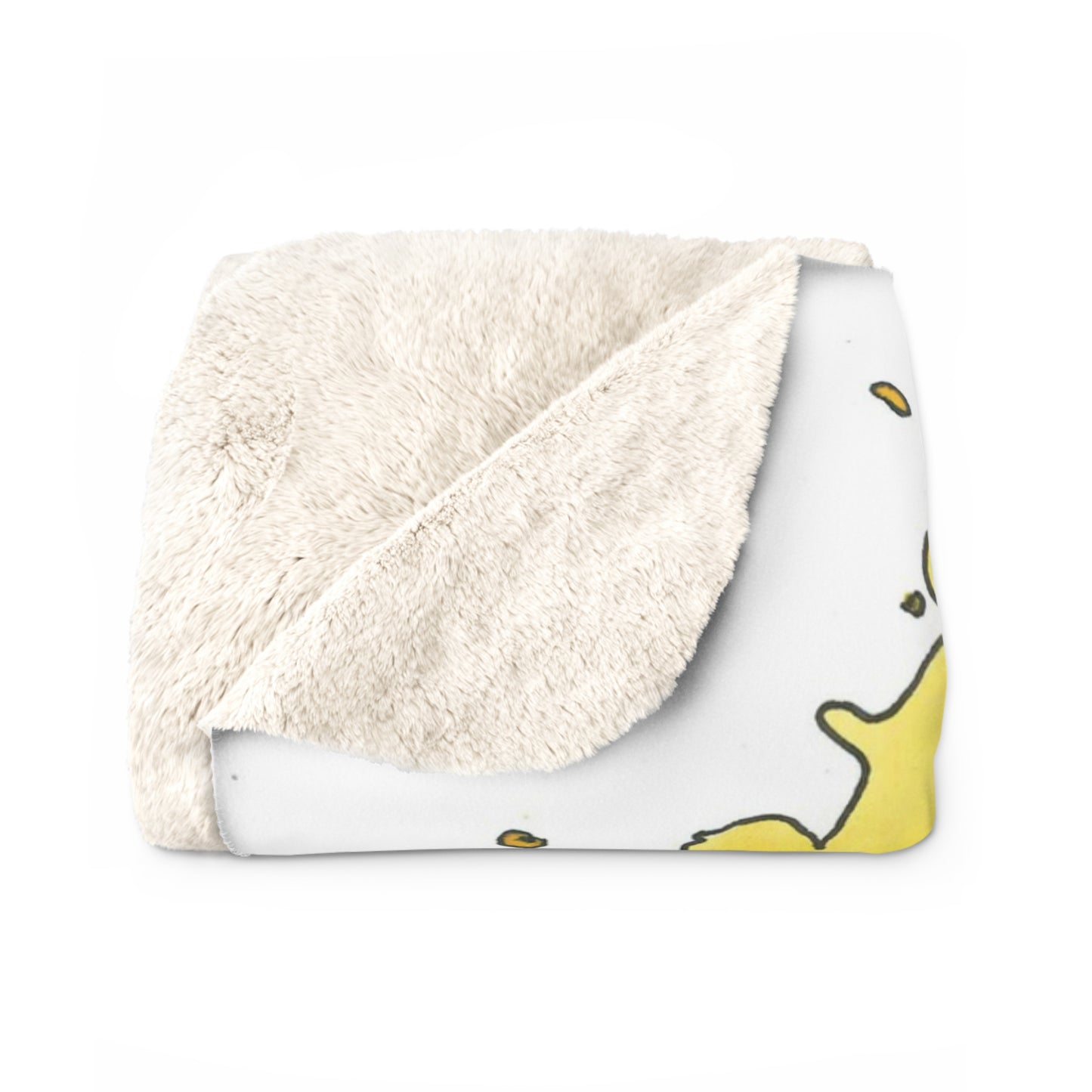 Daisy Trio Sherpa Fleece Blanket