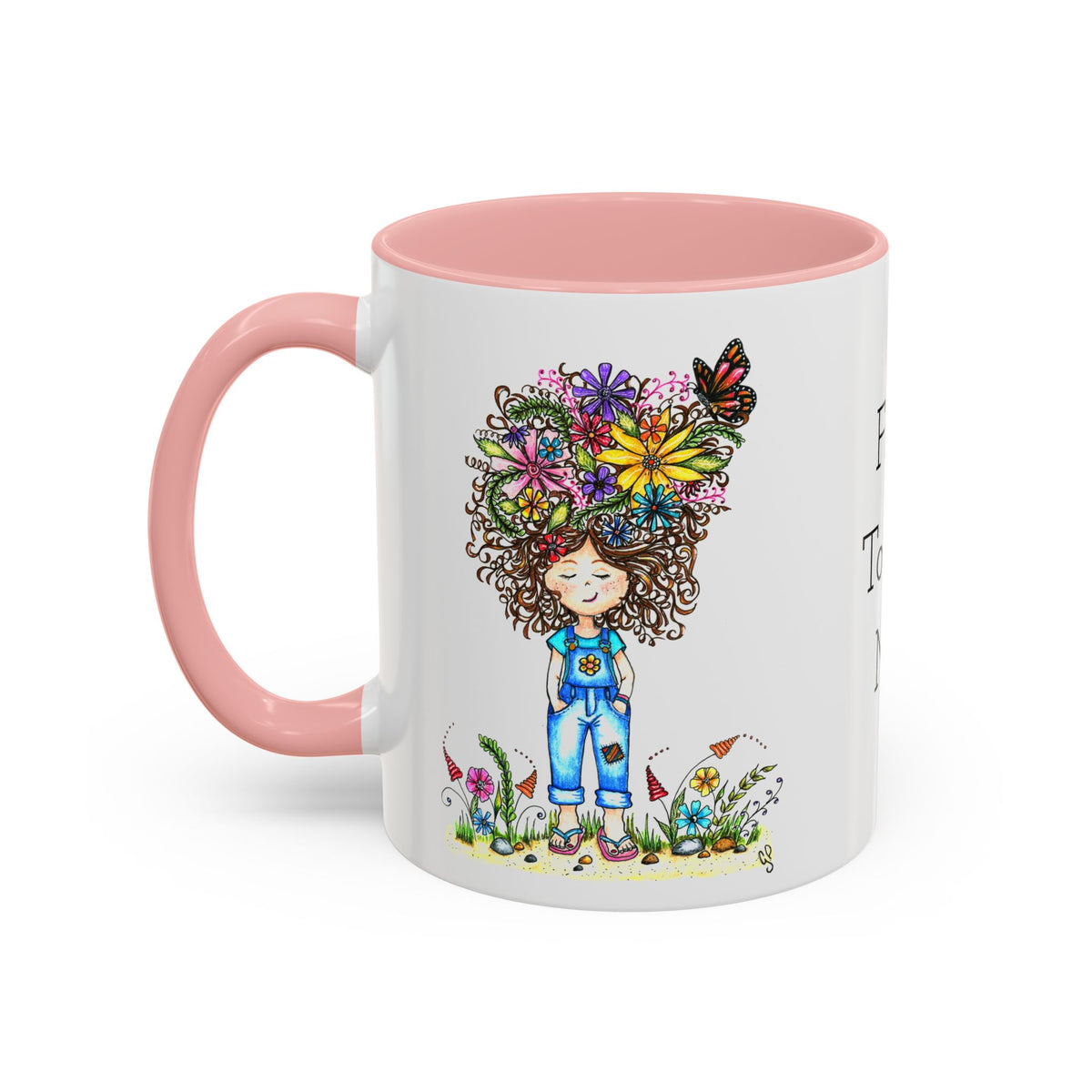 Free To Be Me! Accent Coffee Mug (11, 15oz)