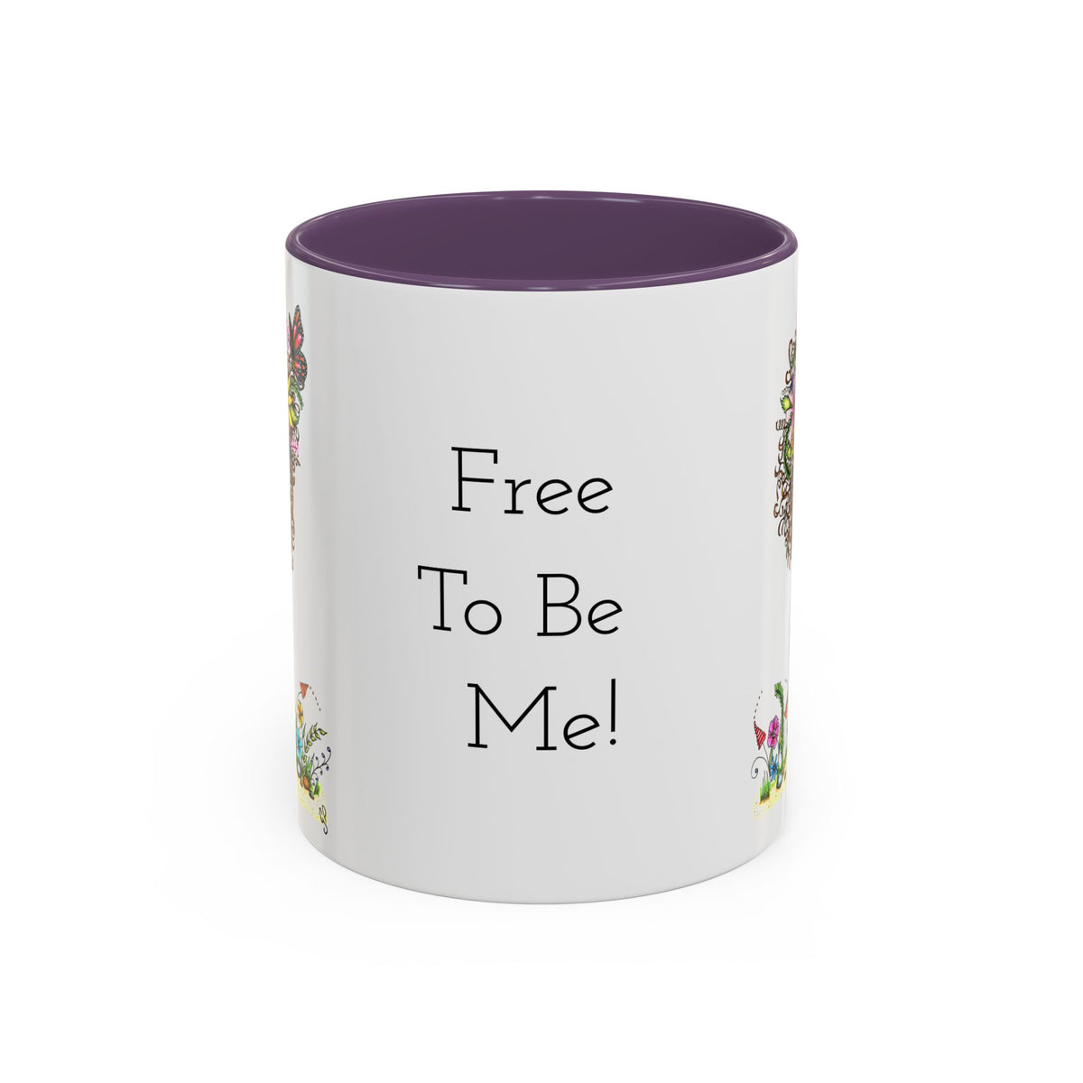 Free To Be Me! Accent Coffee Mug (11, 15oz)