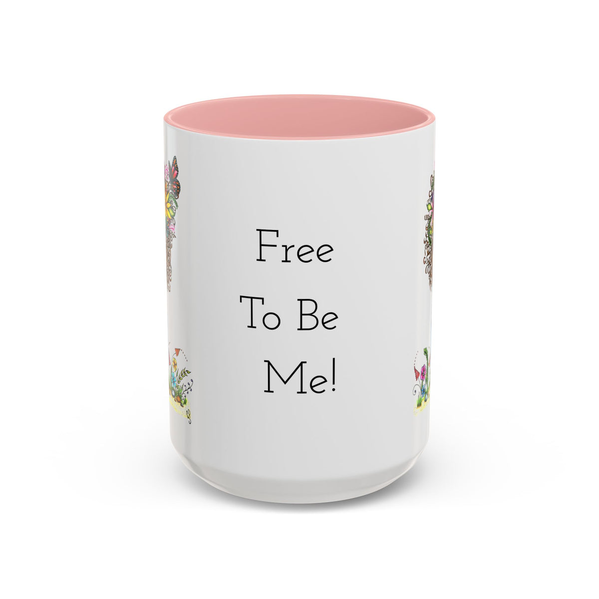 Free To Be Me! Accent Coffee Mug (11, 15oz)