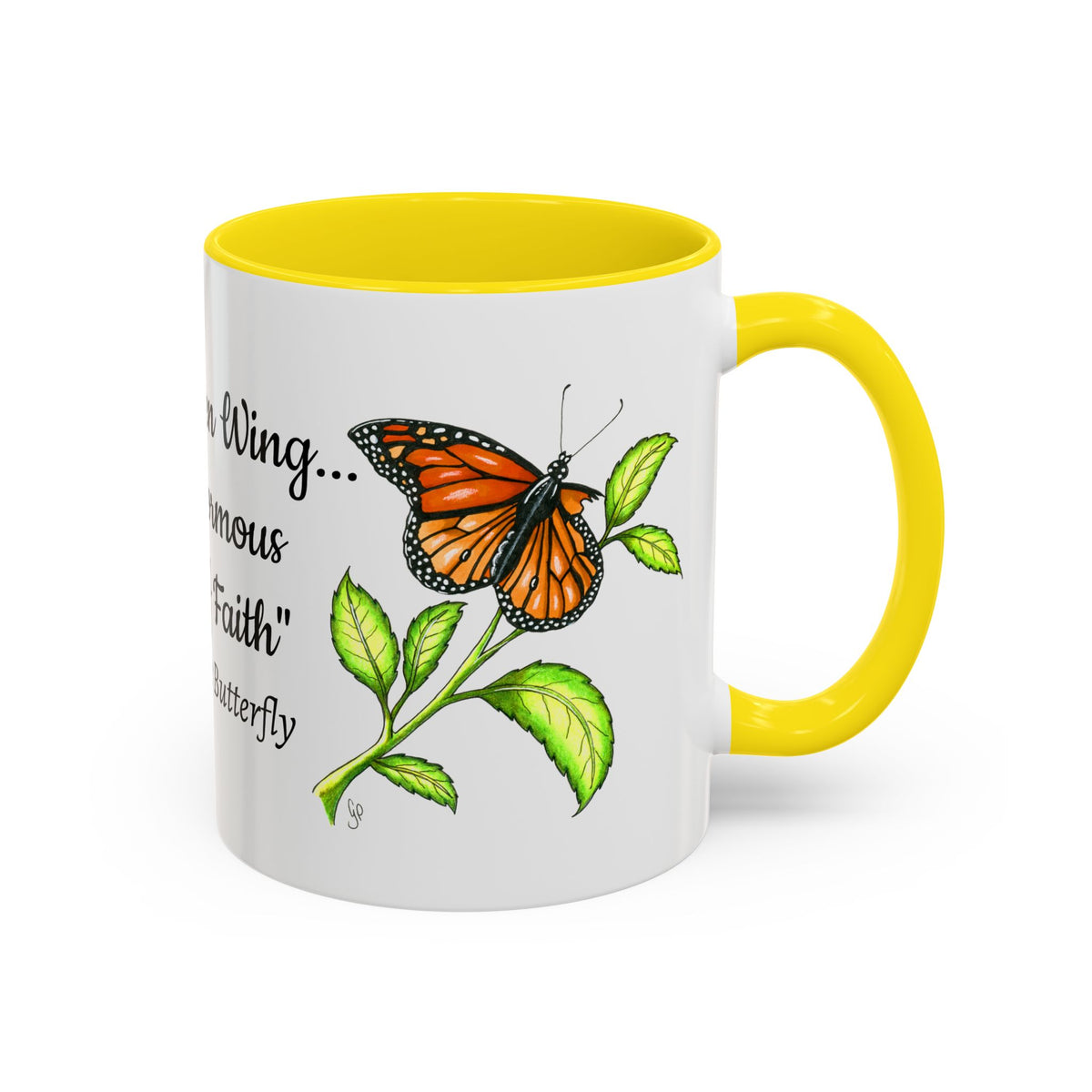 Larry The Butterfly Coffee Mug (11, 15oz)