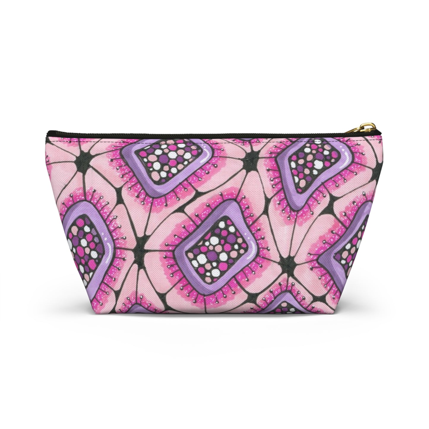 Punchy Pink Pouch w T-bottom