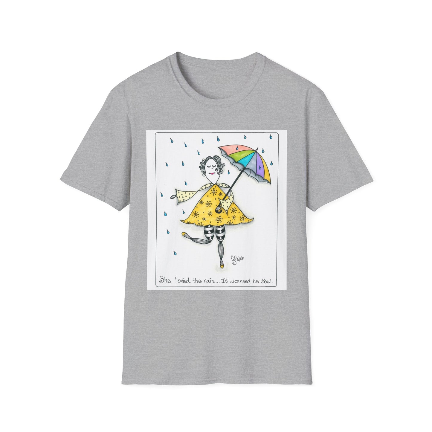 The Rain Cleansed Her Soul Softstyle T-Shirt