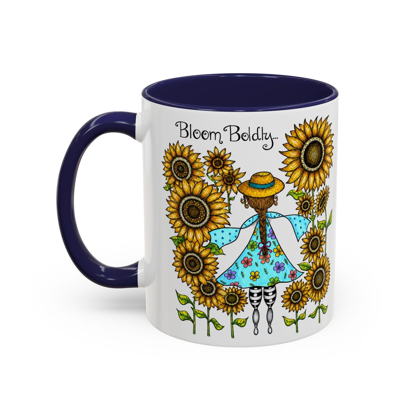 Bloom Boldly Accent Coffee Mug (11, 15oz)