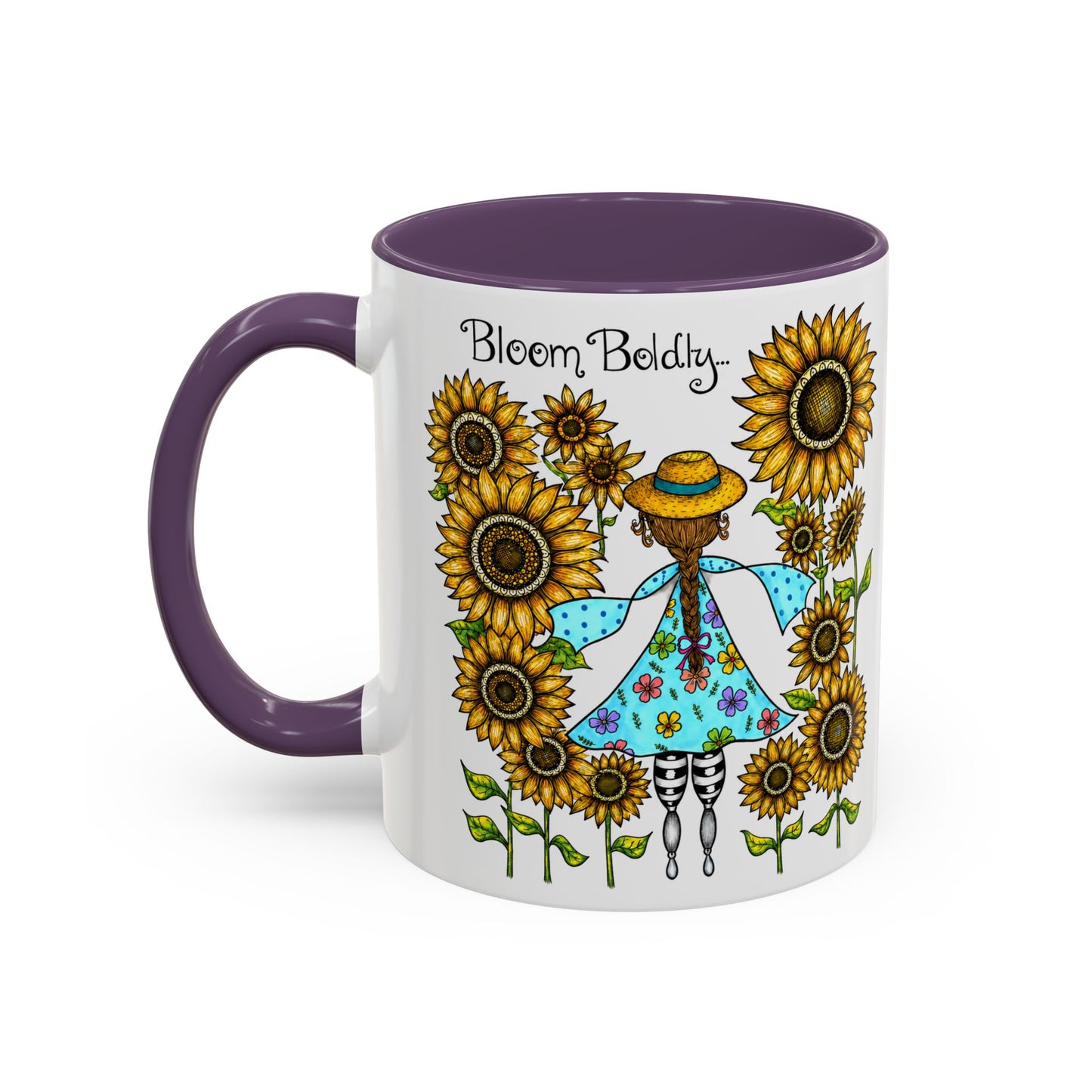 Bloom Boldly Accent Coffee Mug (11, 15oz)