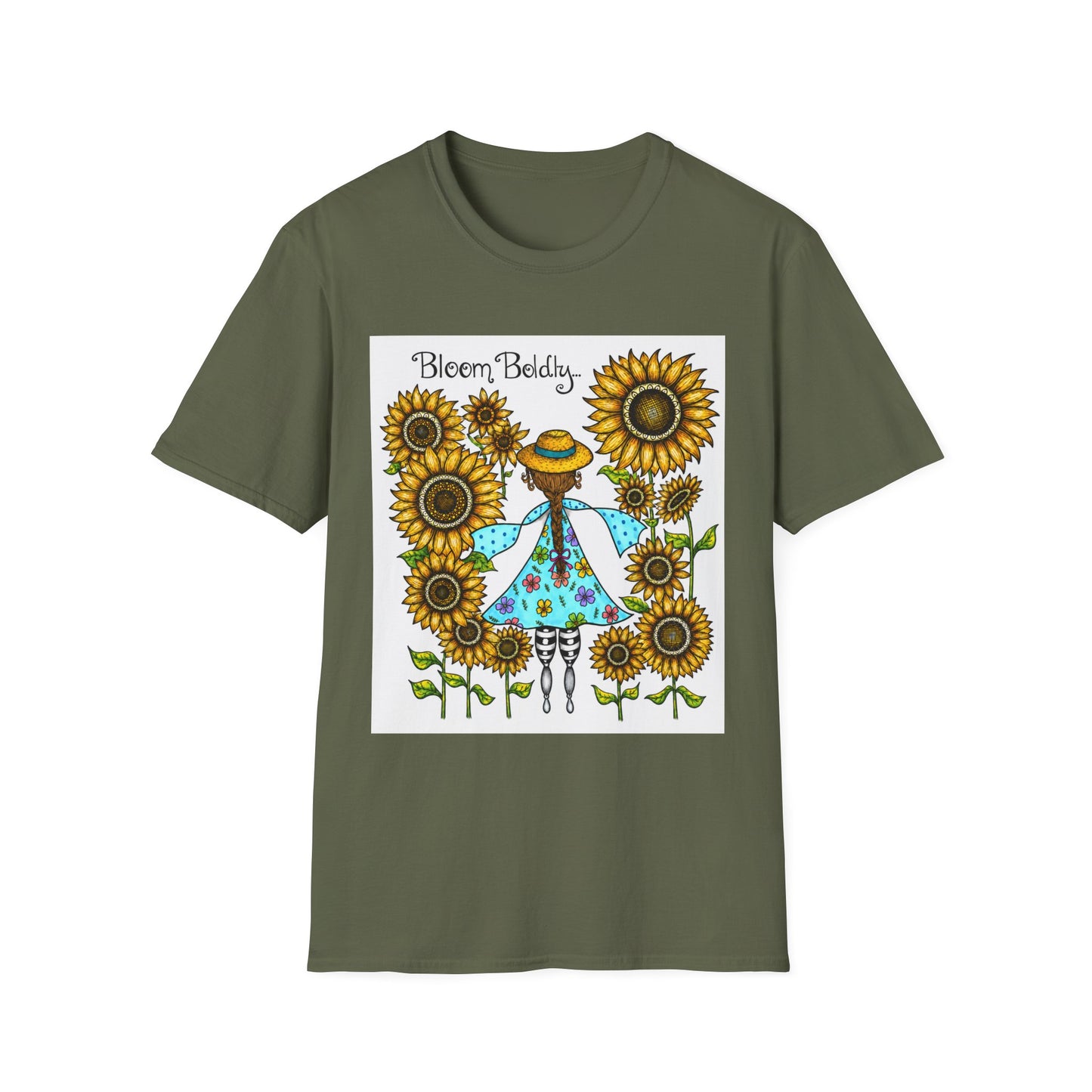 Bloom Boldly Unisex Softstyle T-Shirt
