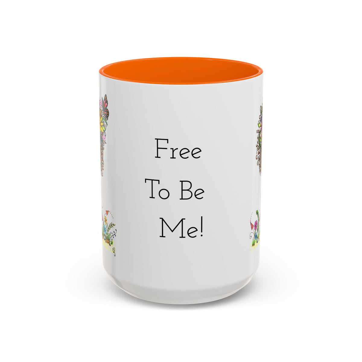 Free To Be Me! Accent Coffee Mug (11, 15oz)