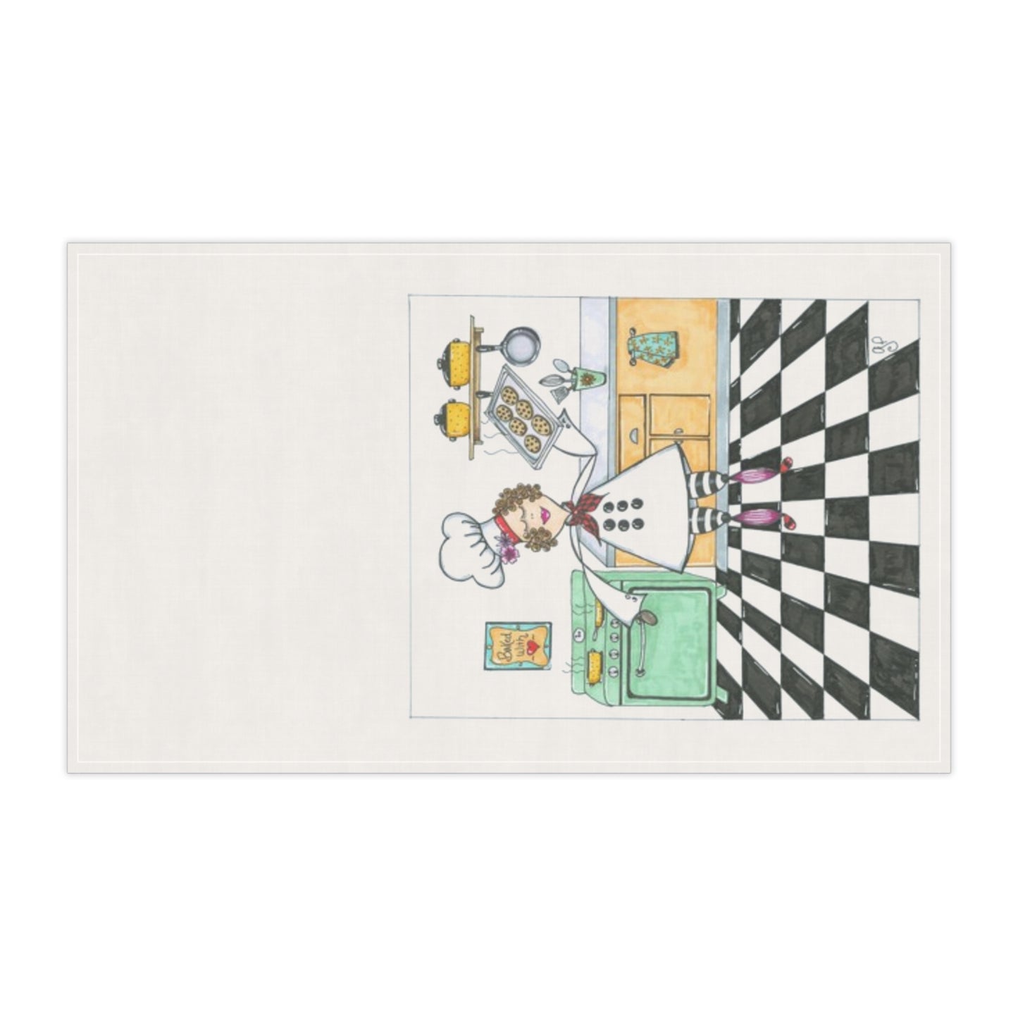 She Bakes! Tea Towels (cotton)