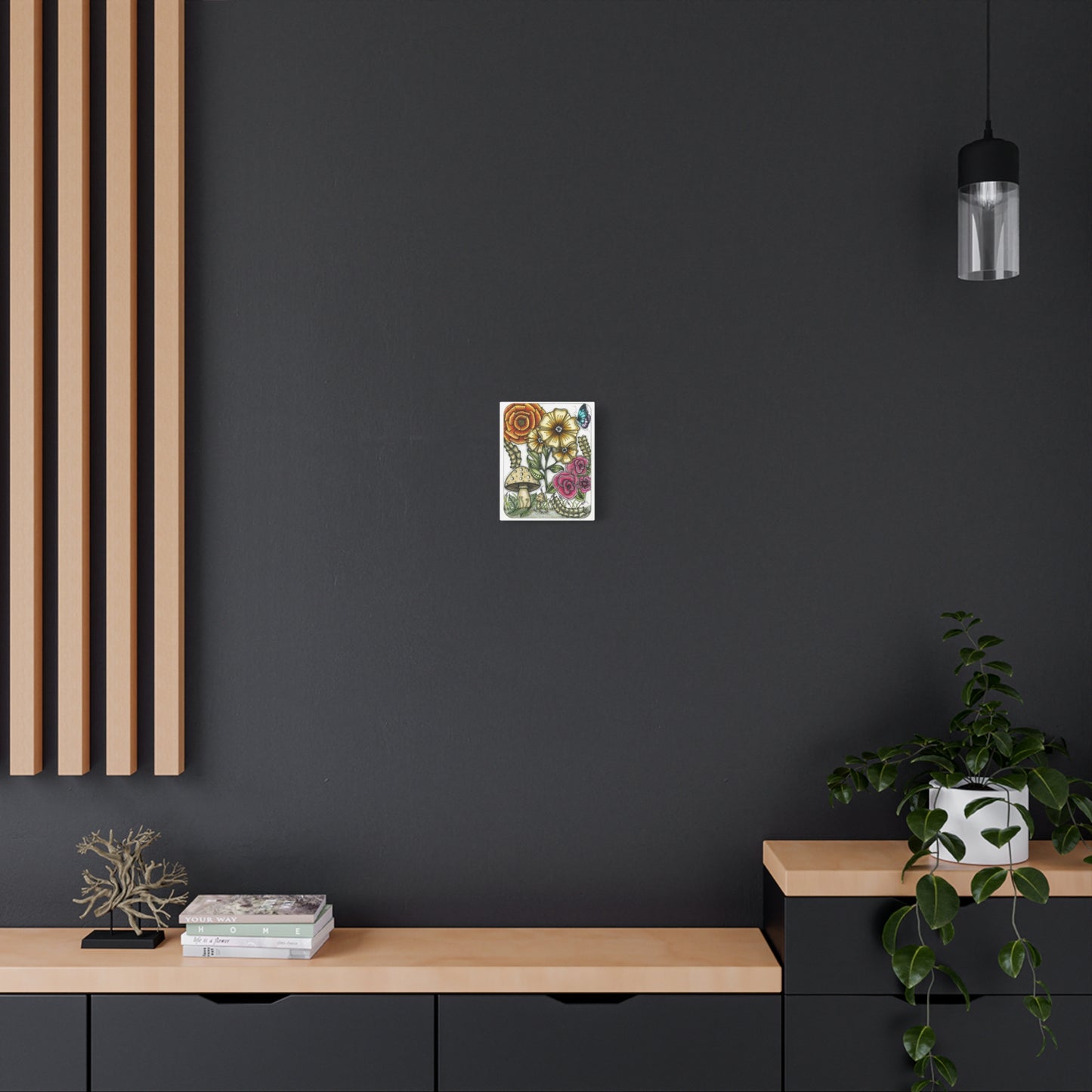 Wild Flowers Matte Canvas