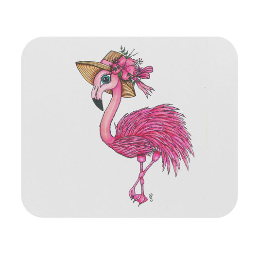 Flamingo Mouse Pad (Rectangle)