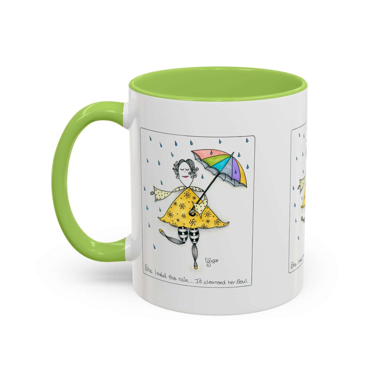 The Rain Cleansed Her Soul Coffee Mug (11, 15oz)