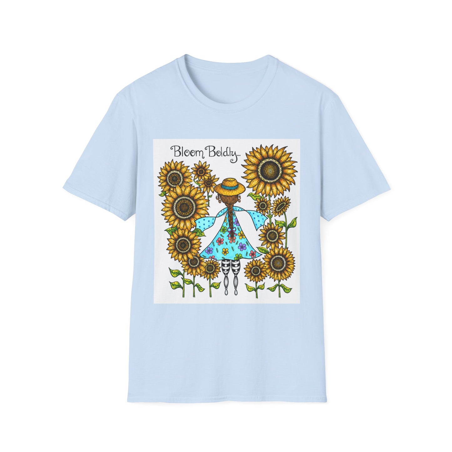 Bloom Boldly Unisex Softstyle T-Shirt