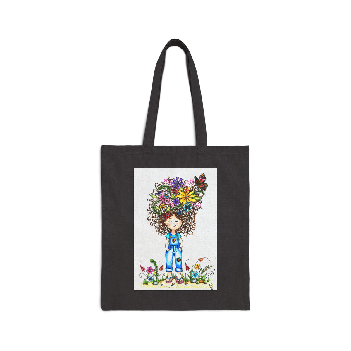 Free To Be Me! Cotton Canvas Tote Bag