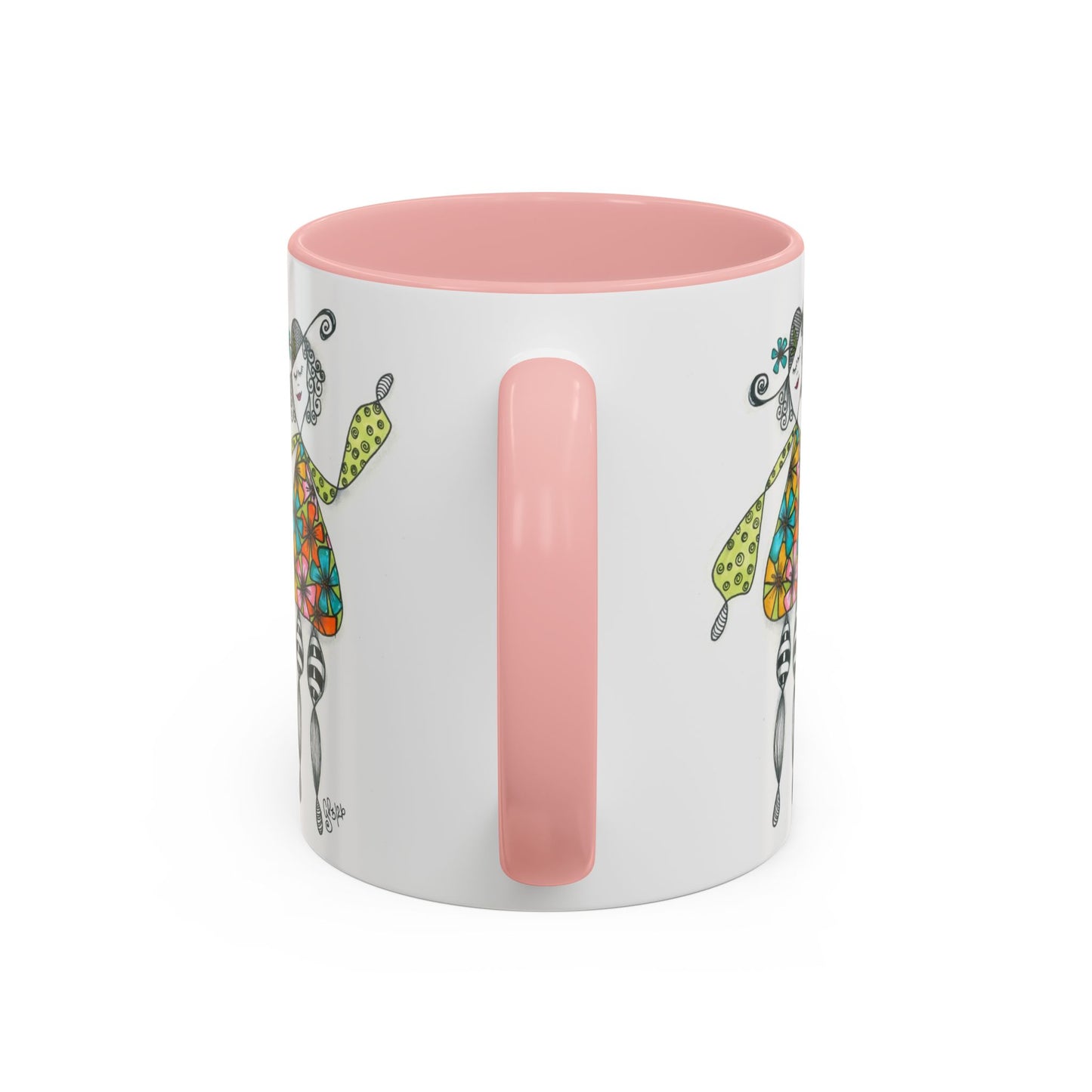 Carefree and Fancy Coffee Mug (11, 15oz)